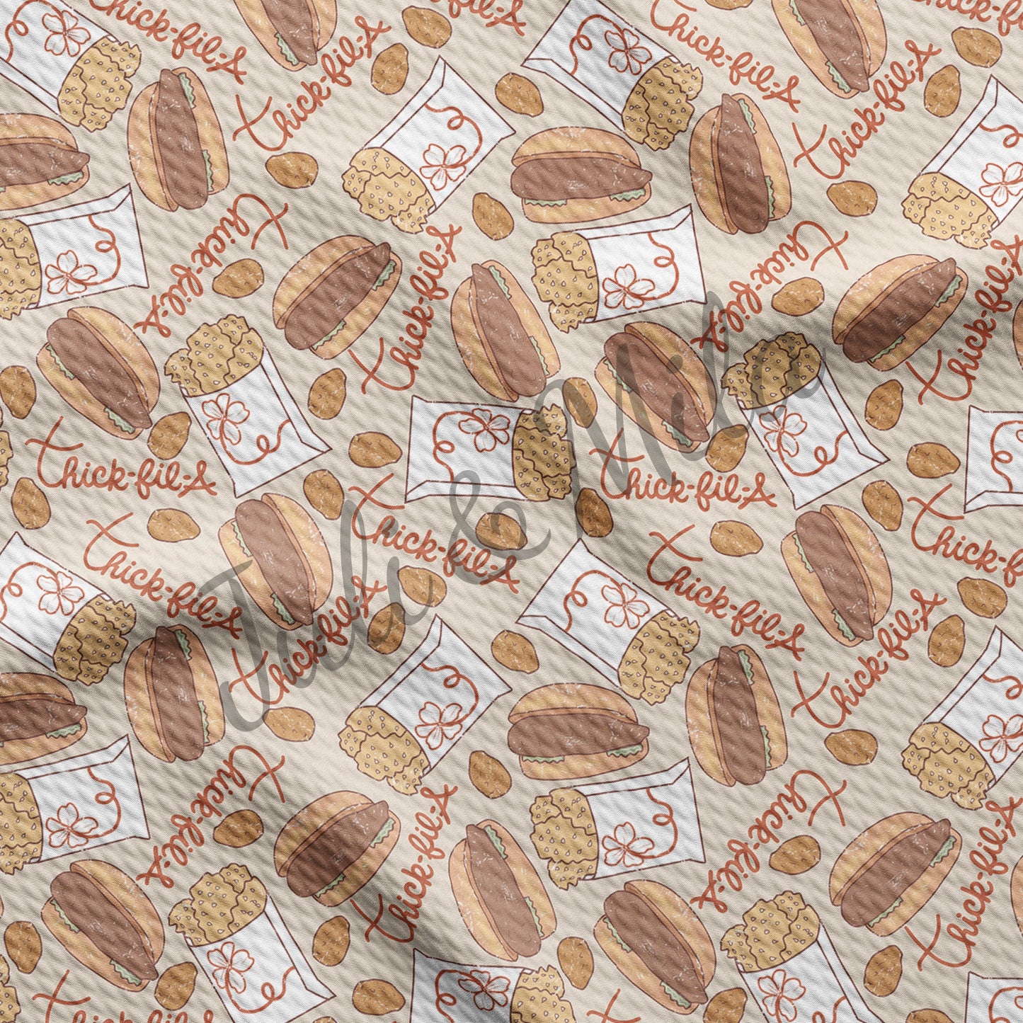 Bullet Textured Fabric  Food3