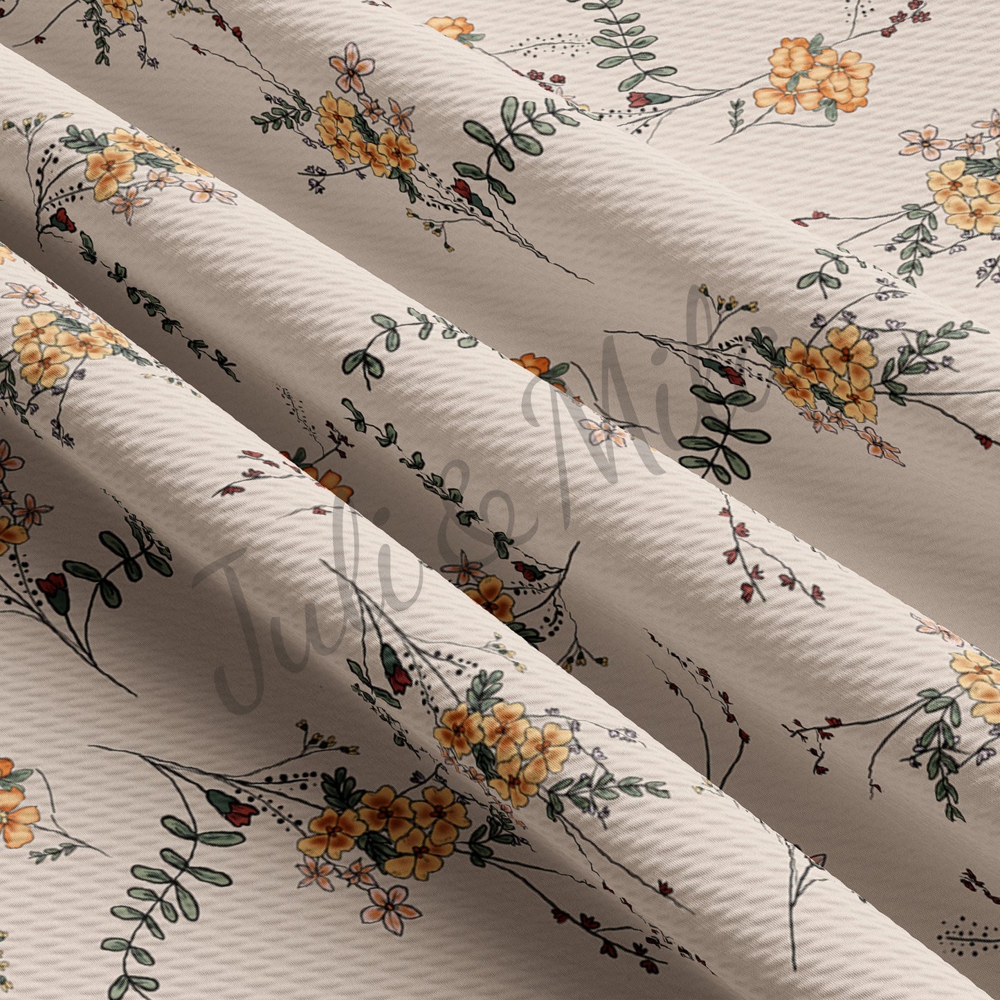 Floral Bullet Fabric Floral71