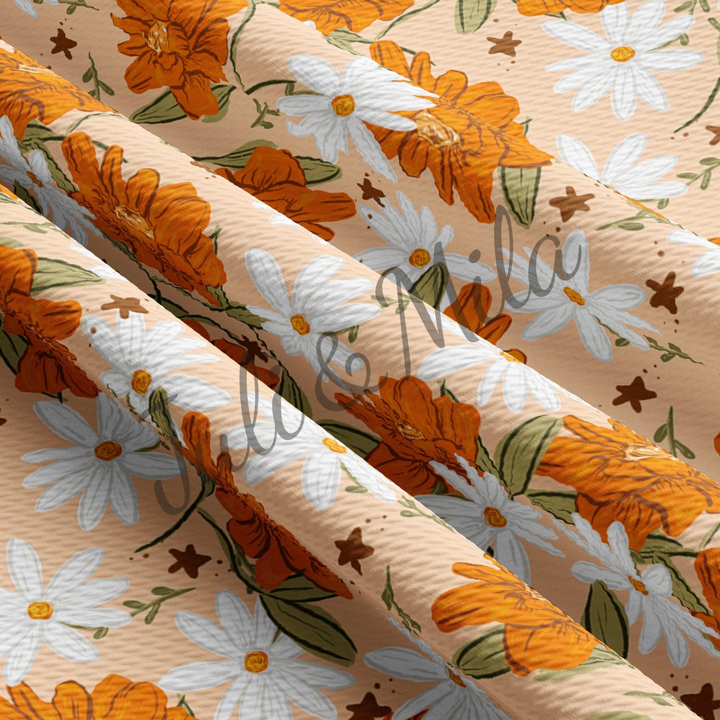 Floral Bullet Fabric Floral64