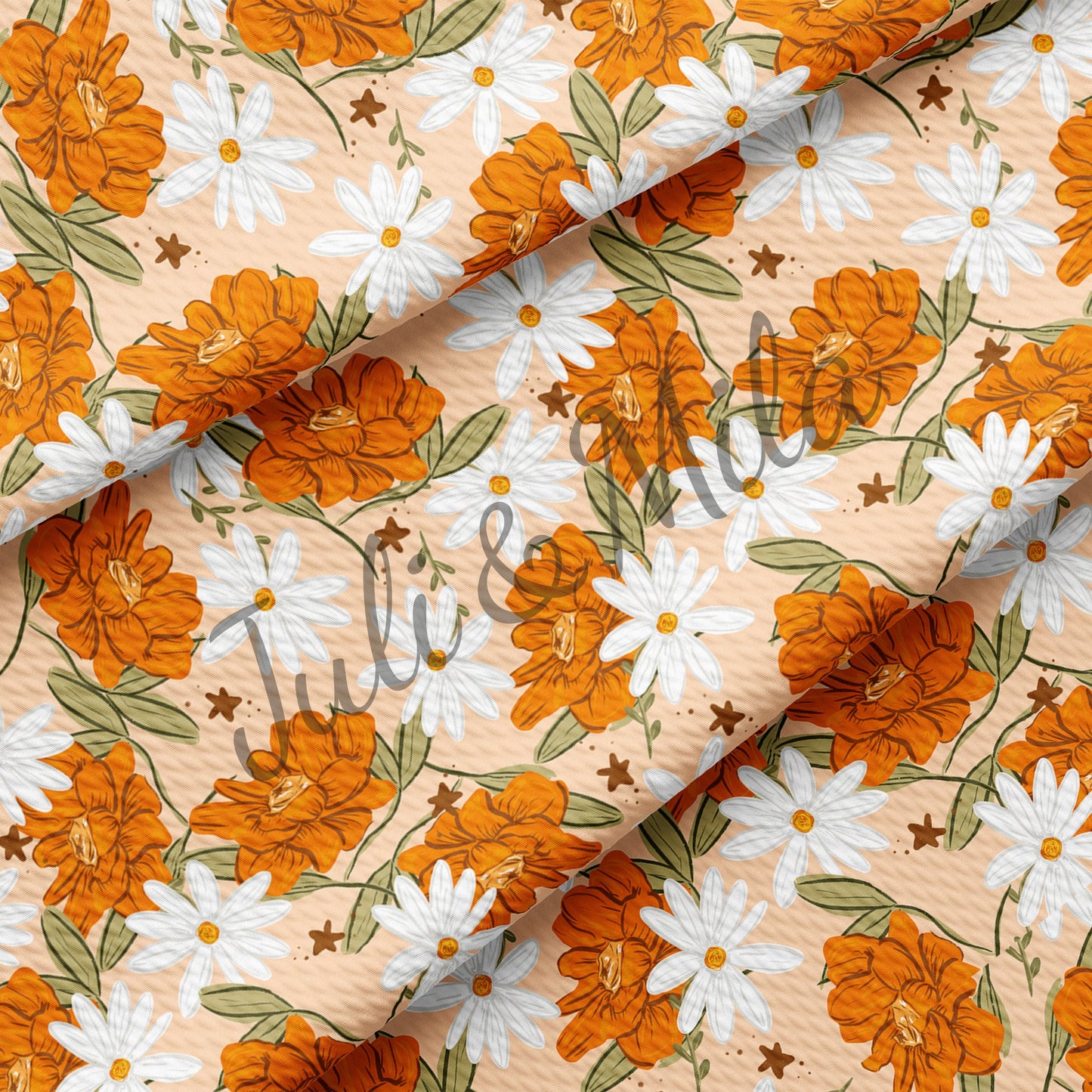 Floral Bullet Fabric Floral64