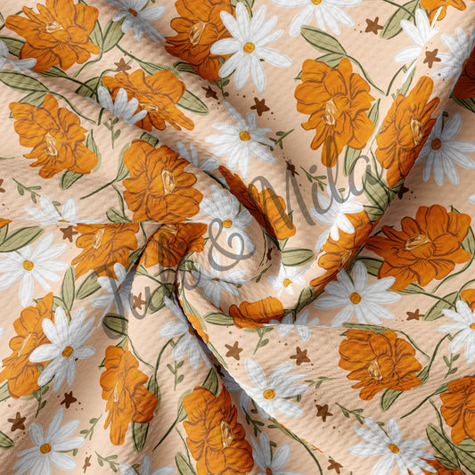 Floral Bullet Fabric Floral64