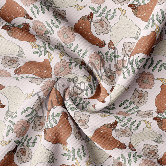 Chicken Bullet Fabric AA327