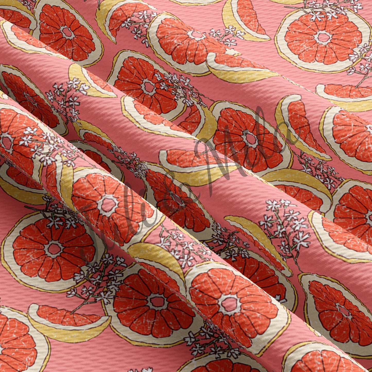 Orange  Bullet Textured Fabric  orange3
