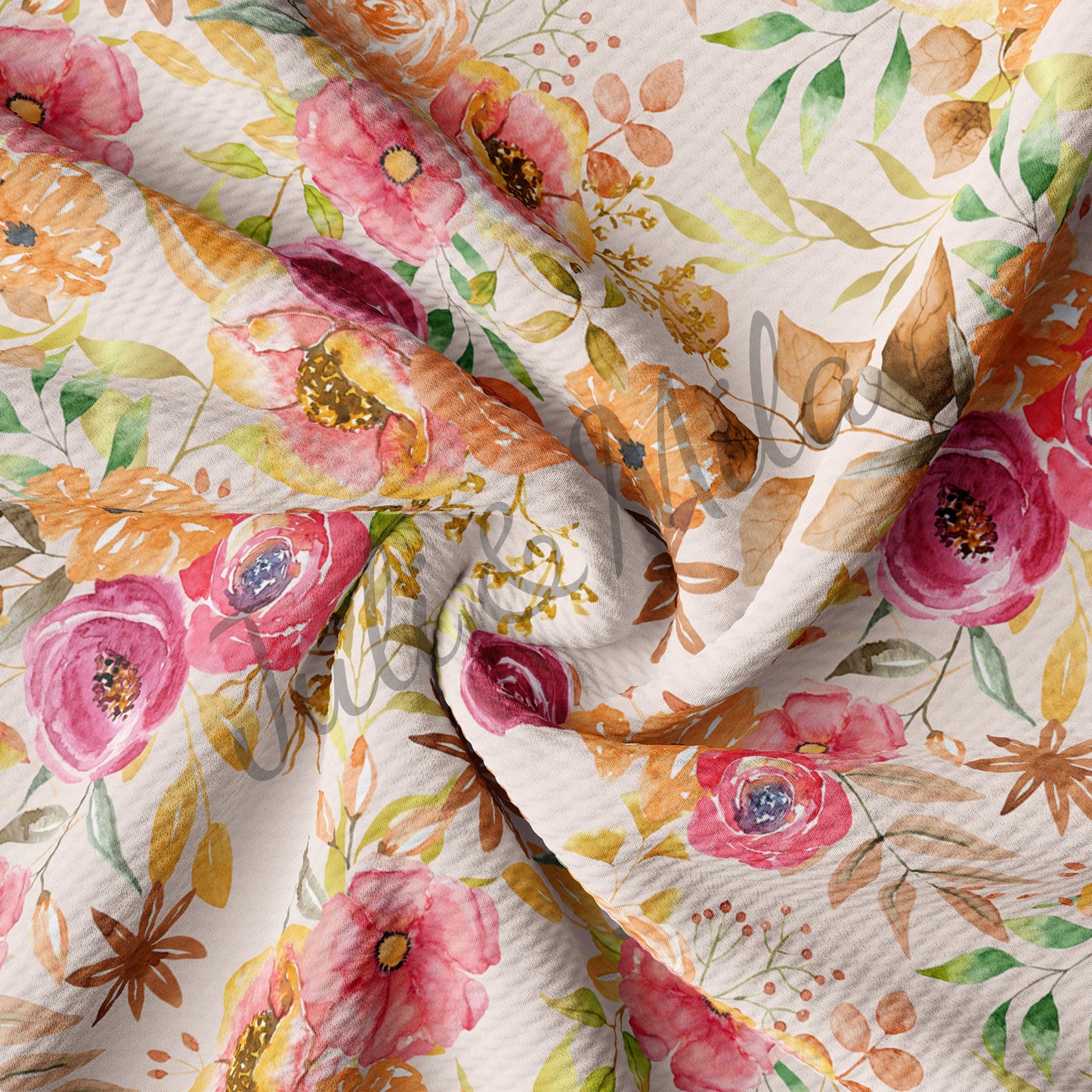 Floral Bullet Fabric Floral89