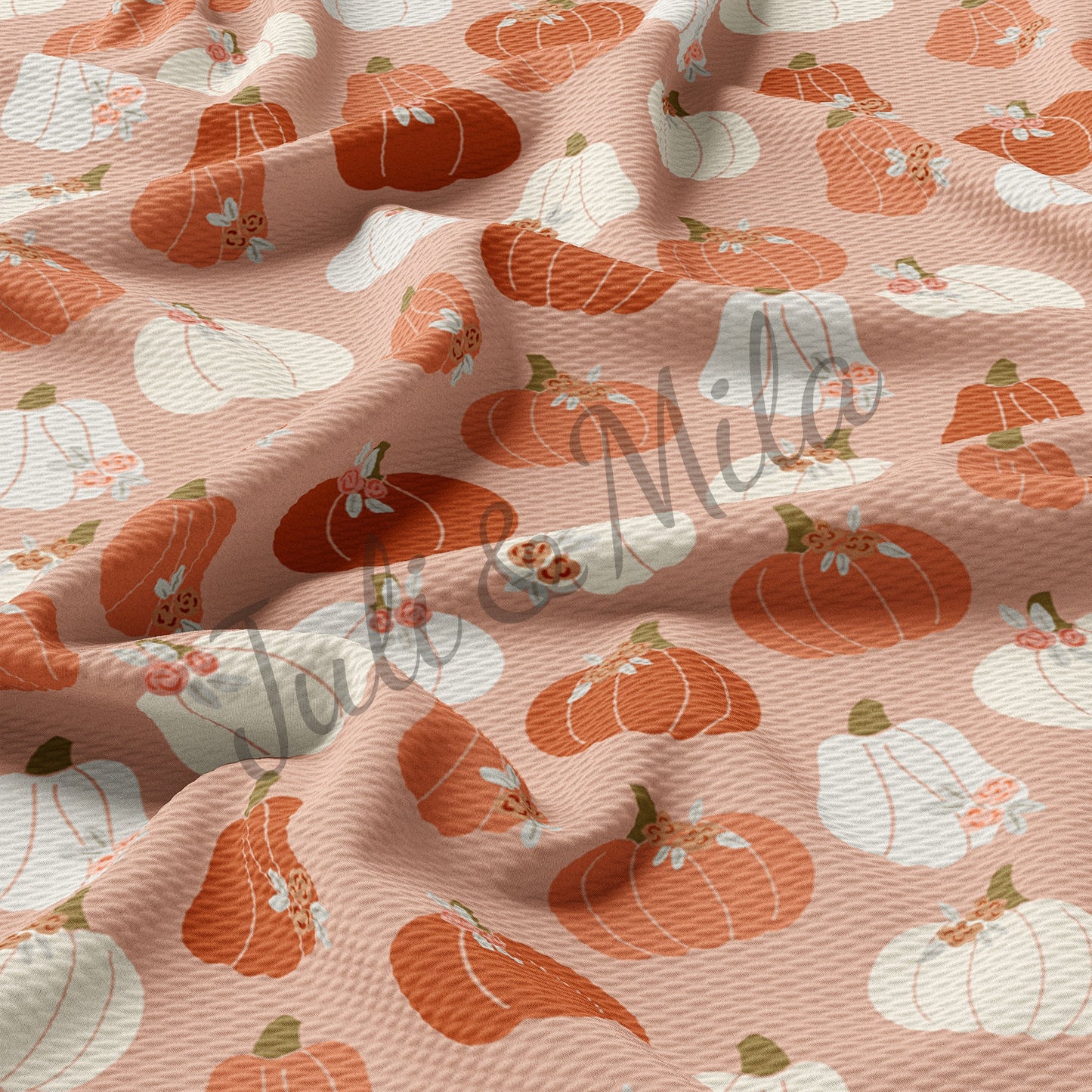 Pumpkin Bullet Textured Fabric  AB12