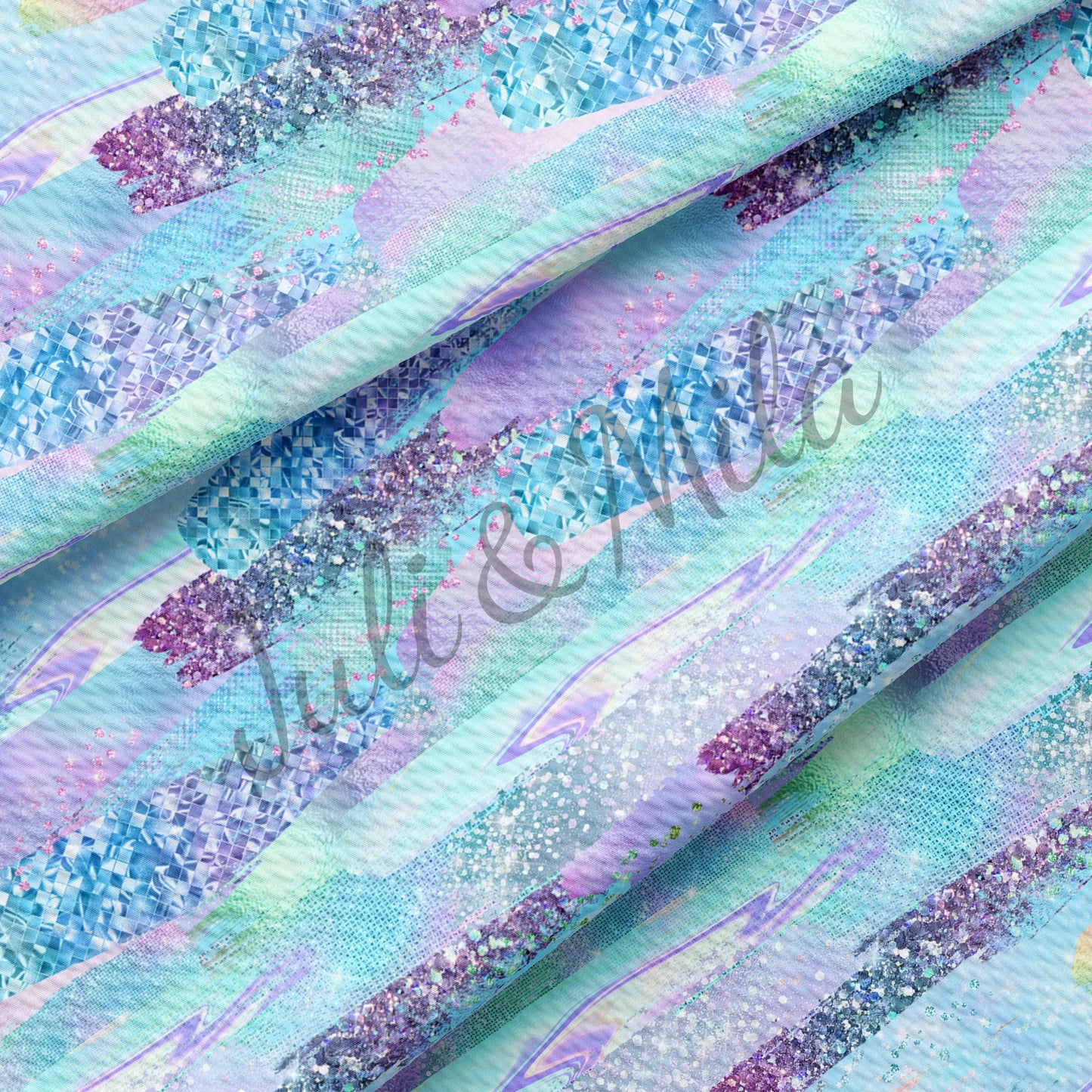 Bullet  Fabric  Paintsmear8blue