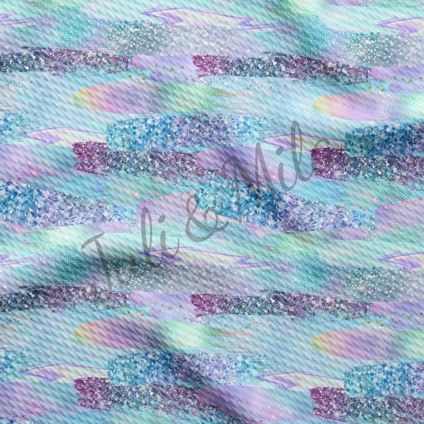 Bullet  Fabric  Paintsmear8blue