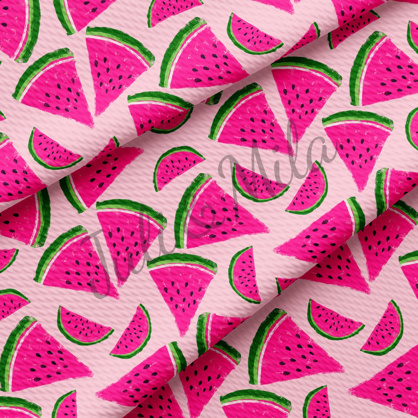 Watermelon Bullet Textured Fabric AA285