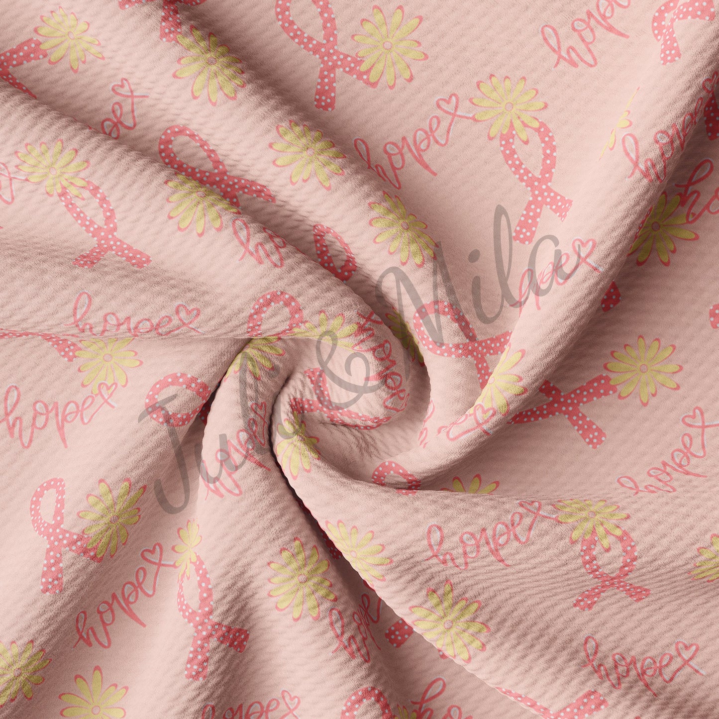 Bullet Fabric Awareness Hope Breast Cancer