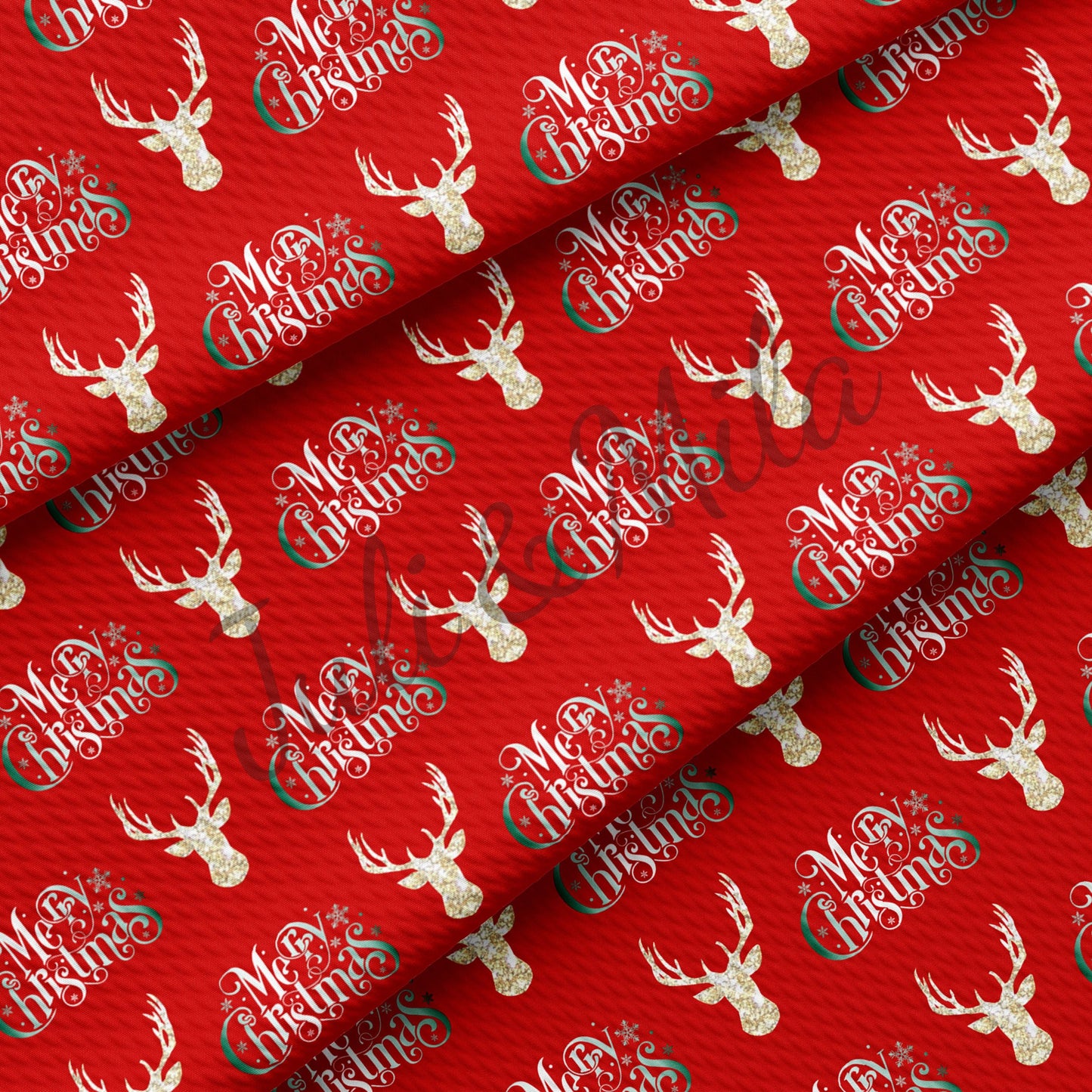 Christmas Bullet Fabric AA679