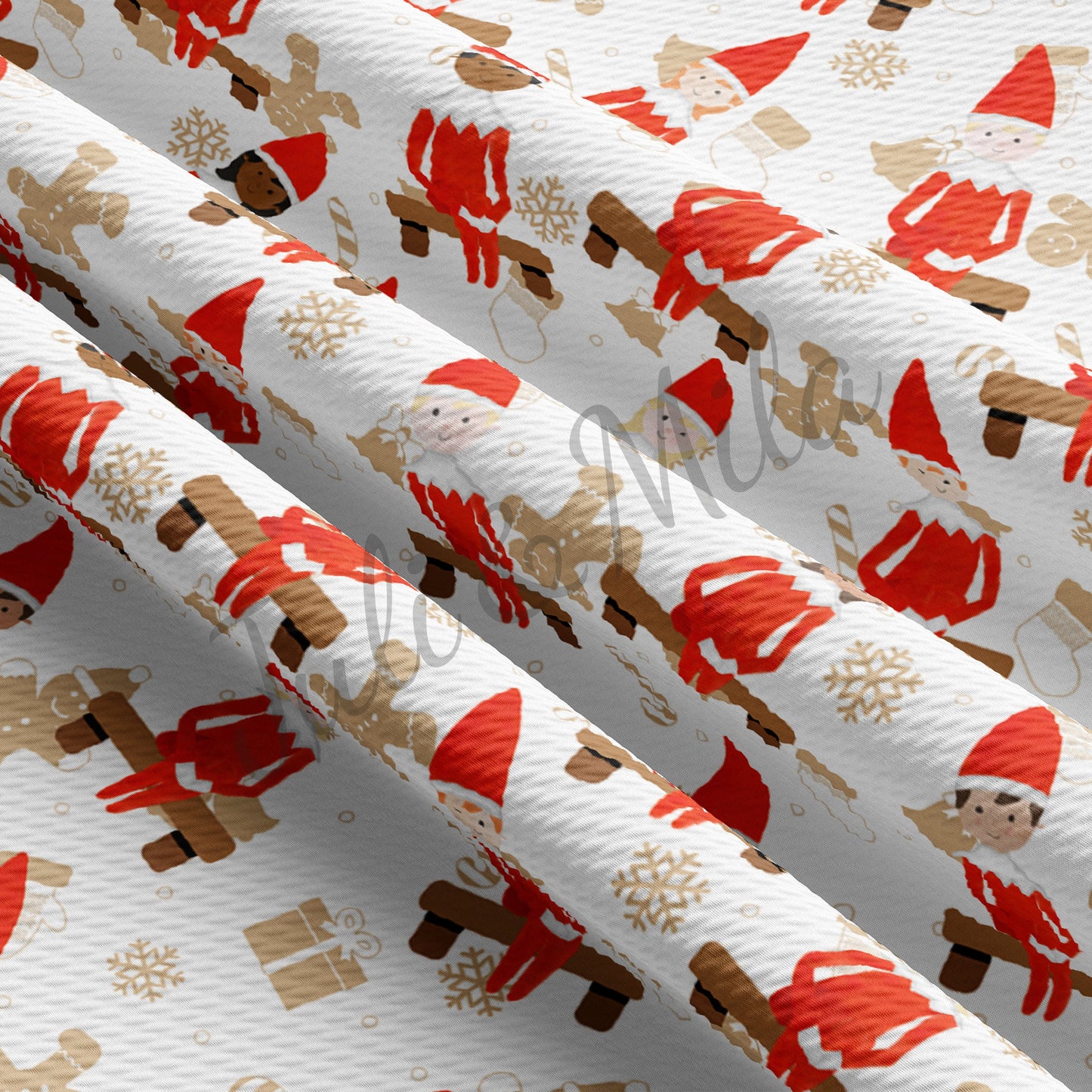 Christmas Bullet Fabric AC16