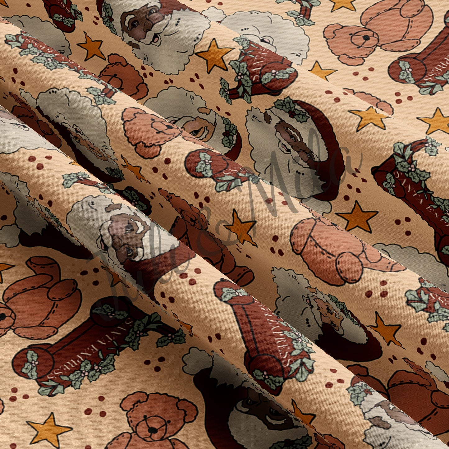 Christmas  Bullet Textured Fabric AC20