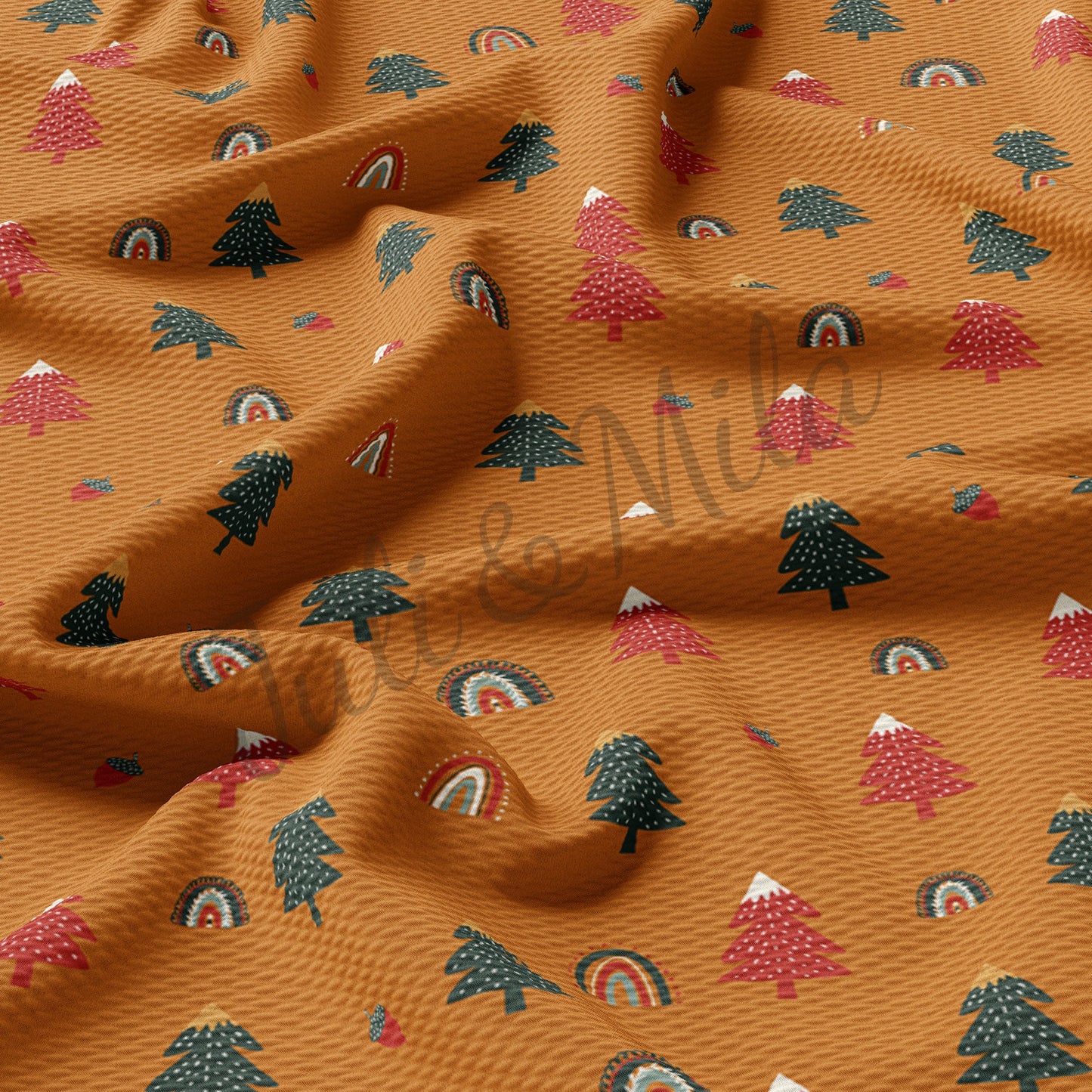 Christmas Bullet Fabric AC10