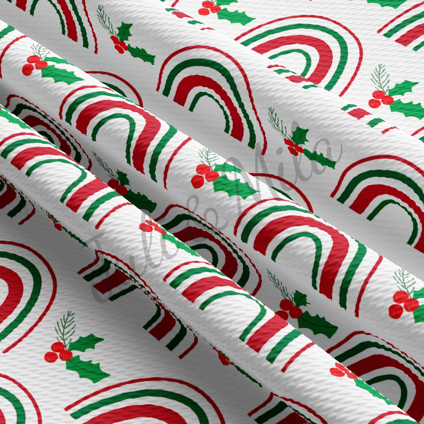 Christmas Bullet Fabric AC29