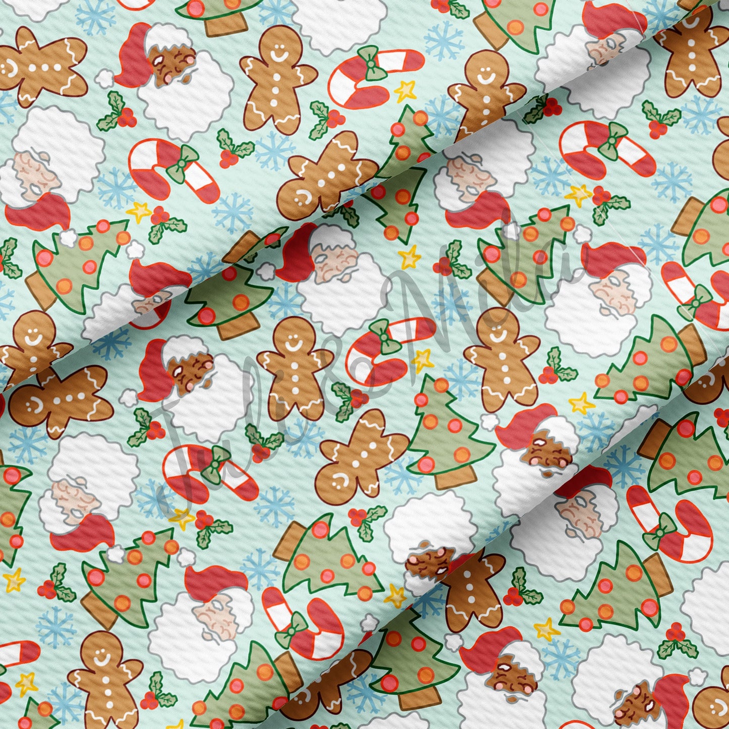 Bright Christmas Bullet Fabric AC3