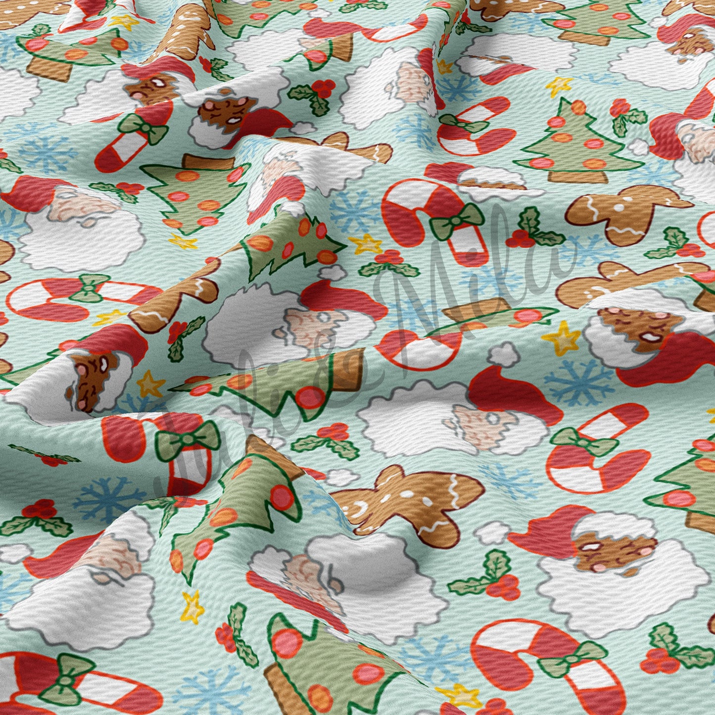 Bright Christmas Bullet Fabric AC3