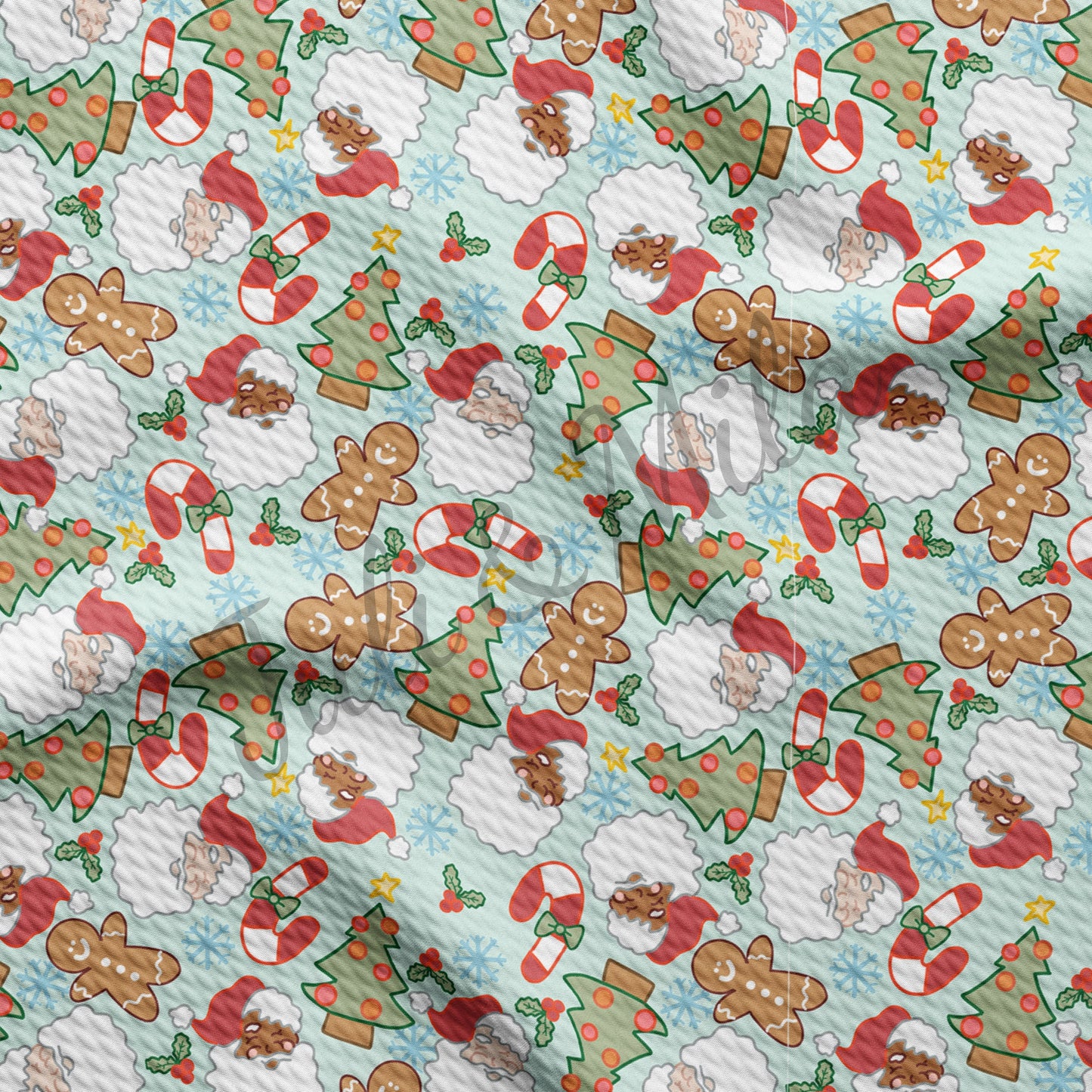 Bright Christmas Bullet Fabric AC3