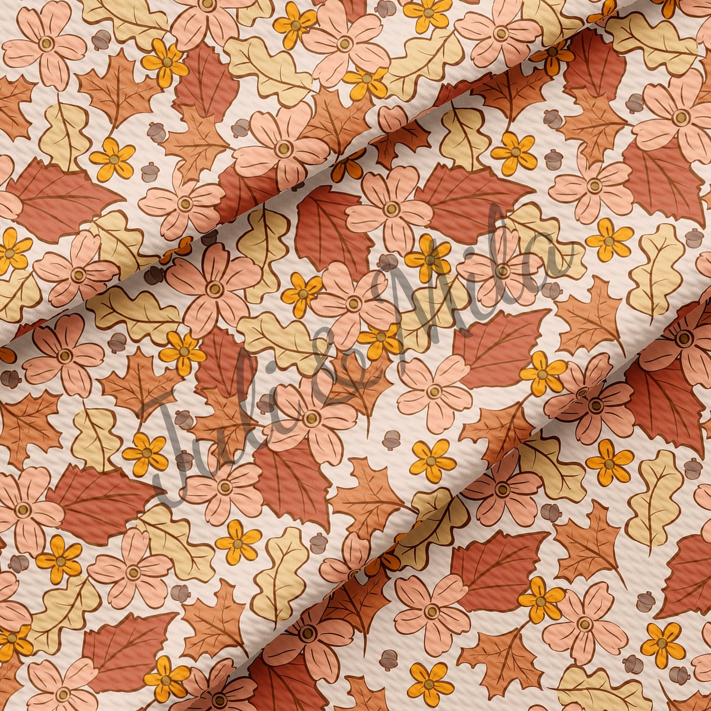 Bullet Textured Fabric  Floral91