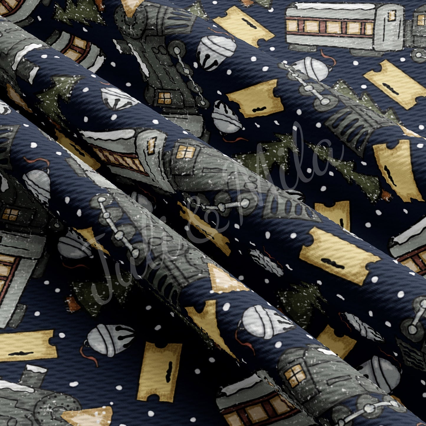 Christmas Bullet Fabric AC59