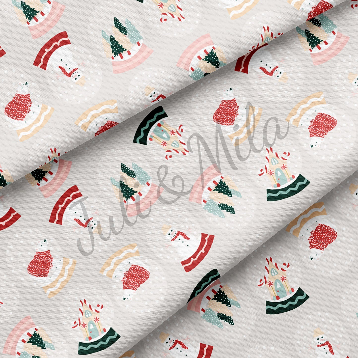 Christmas Bullet Fabric AC71