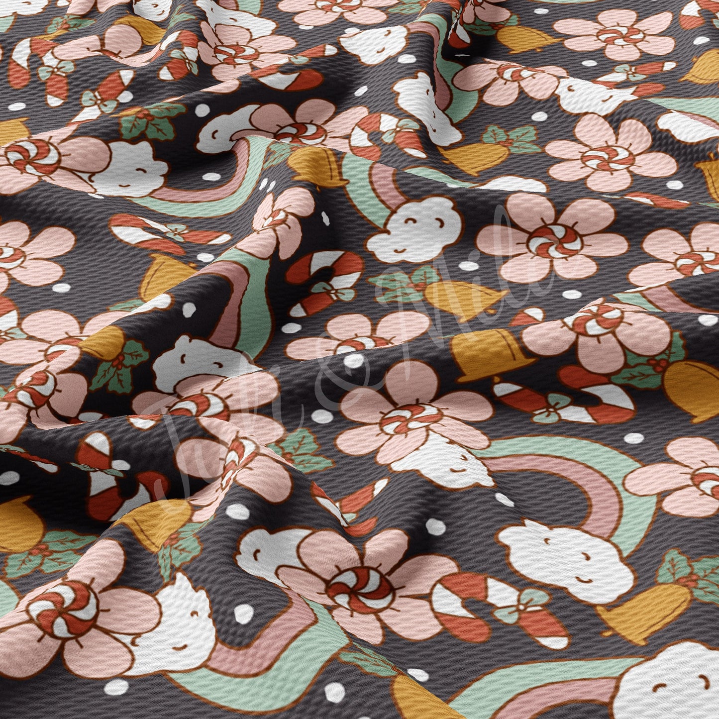 Bullet Fabric Rainbow19