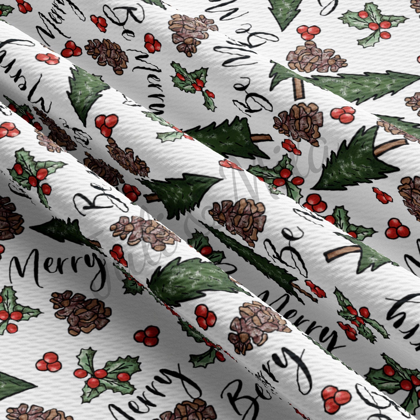 Christmas Bullet Fabric AA684