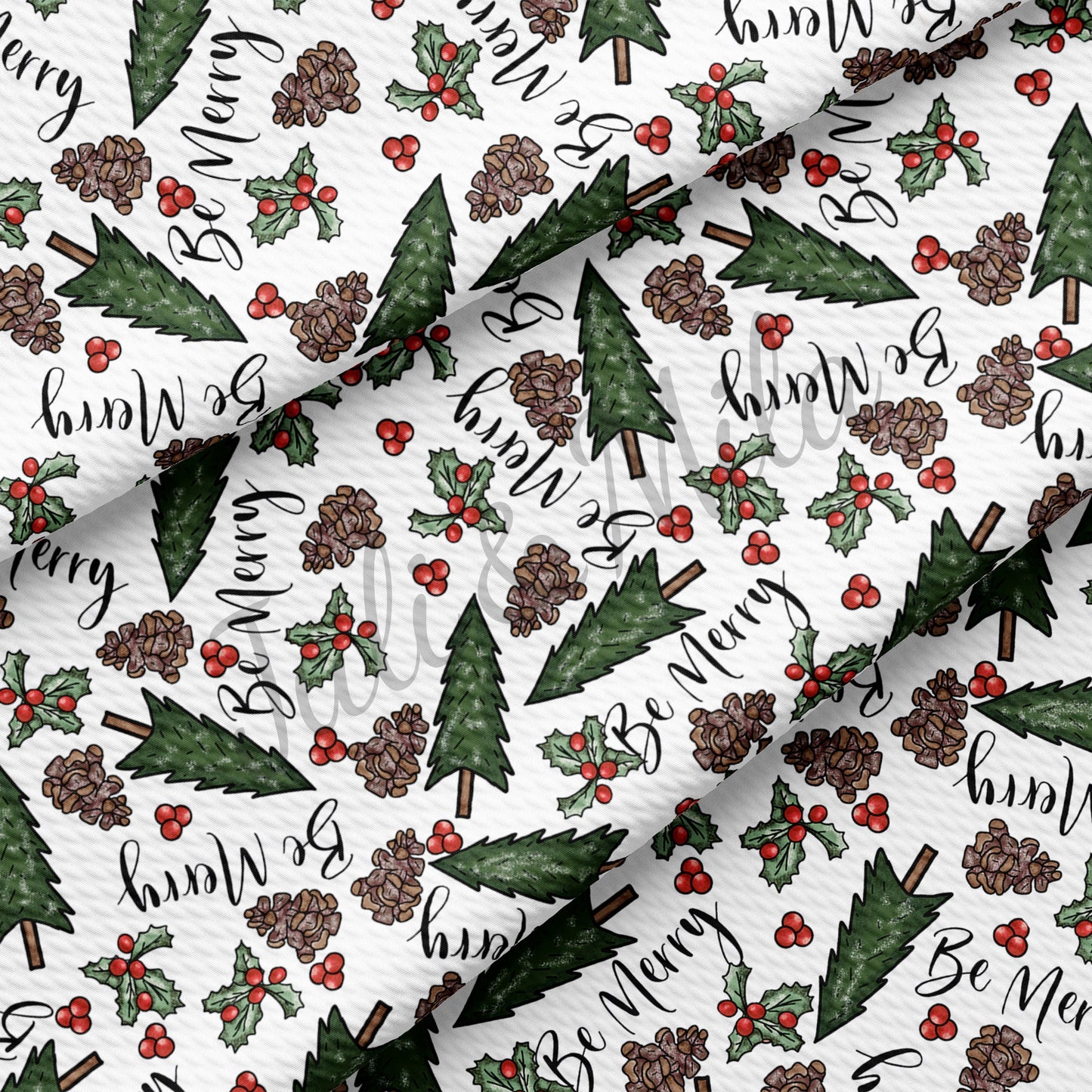 Christmas Bullet Fabric AA684