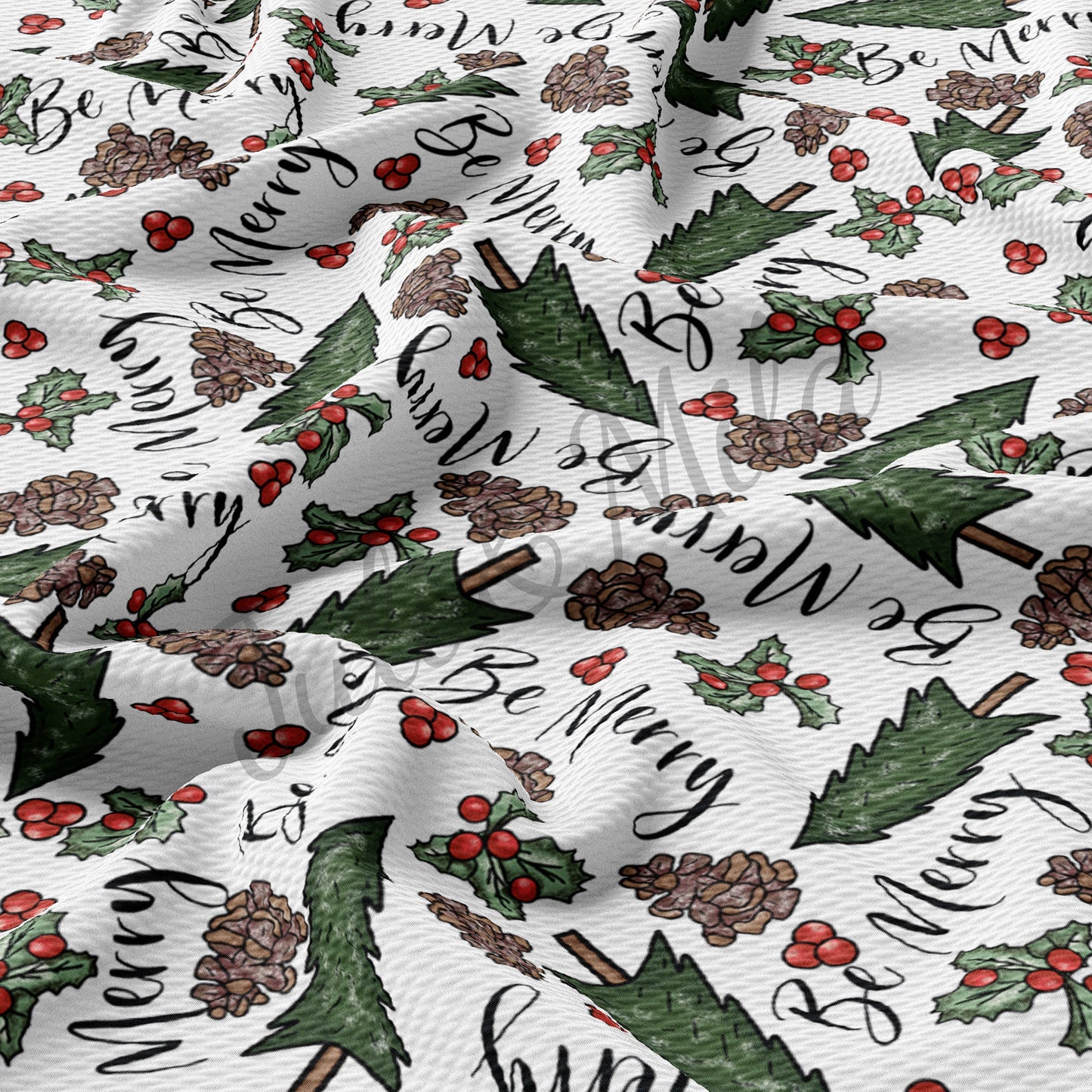 Christmas Bullet Fabric AA684