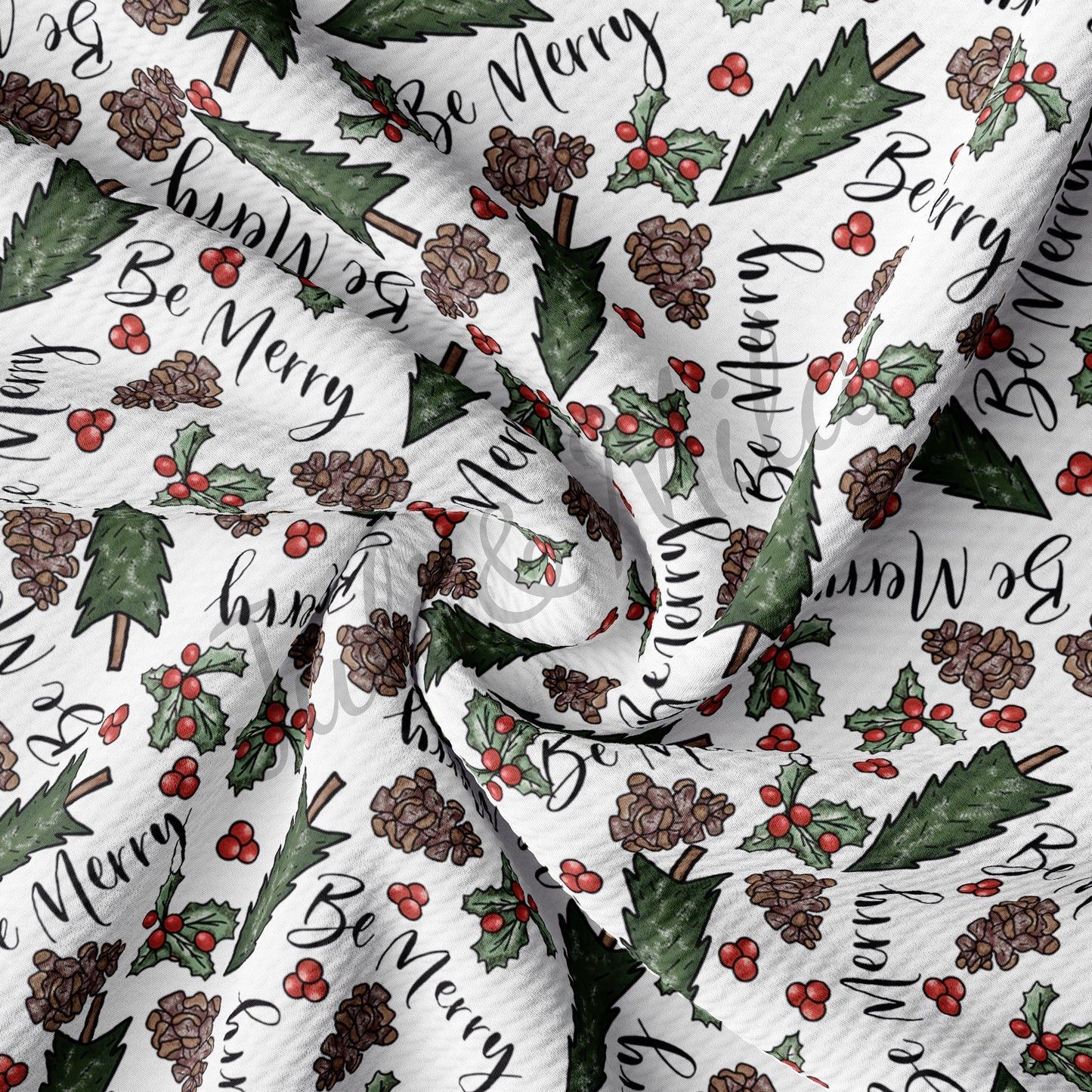 Christmas Bullet Fabric AA684