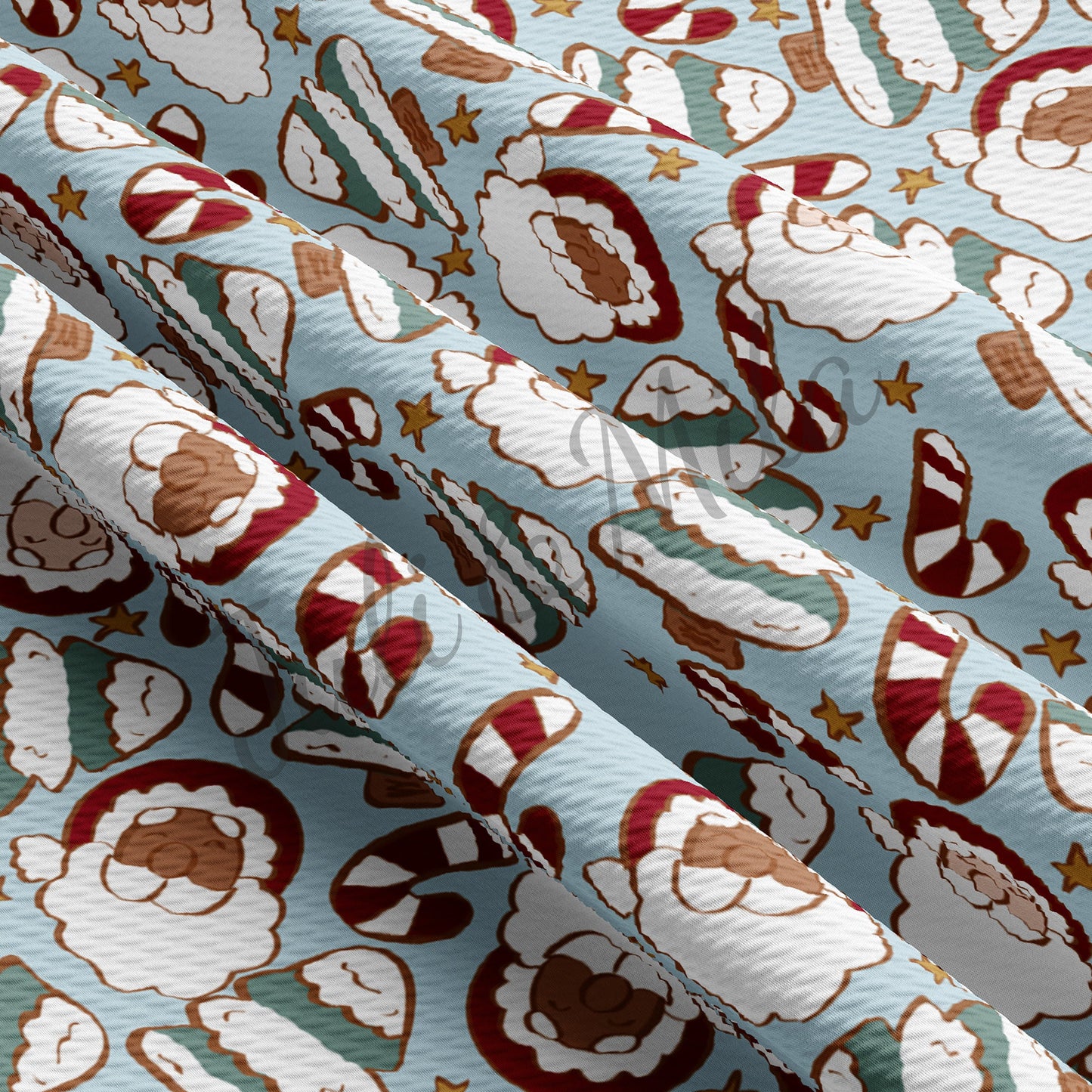 Christmas Bullet Fabric AC63