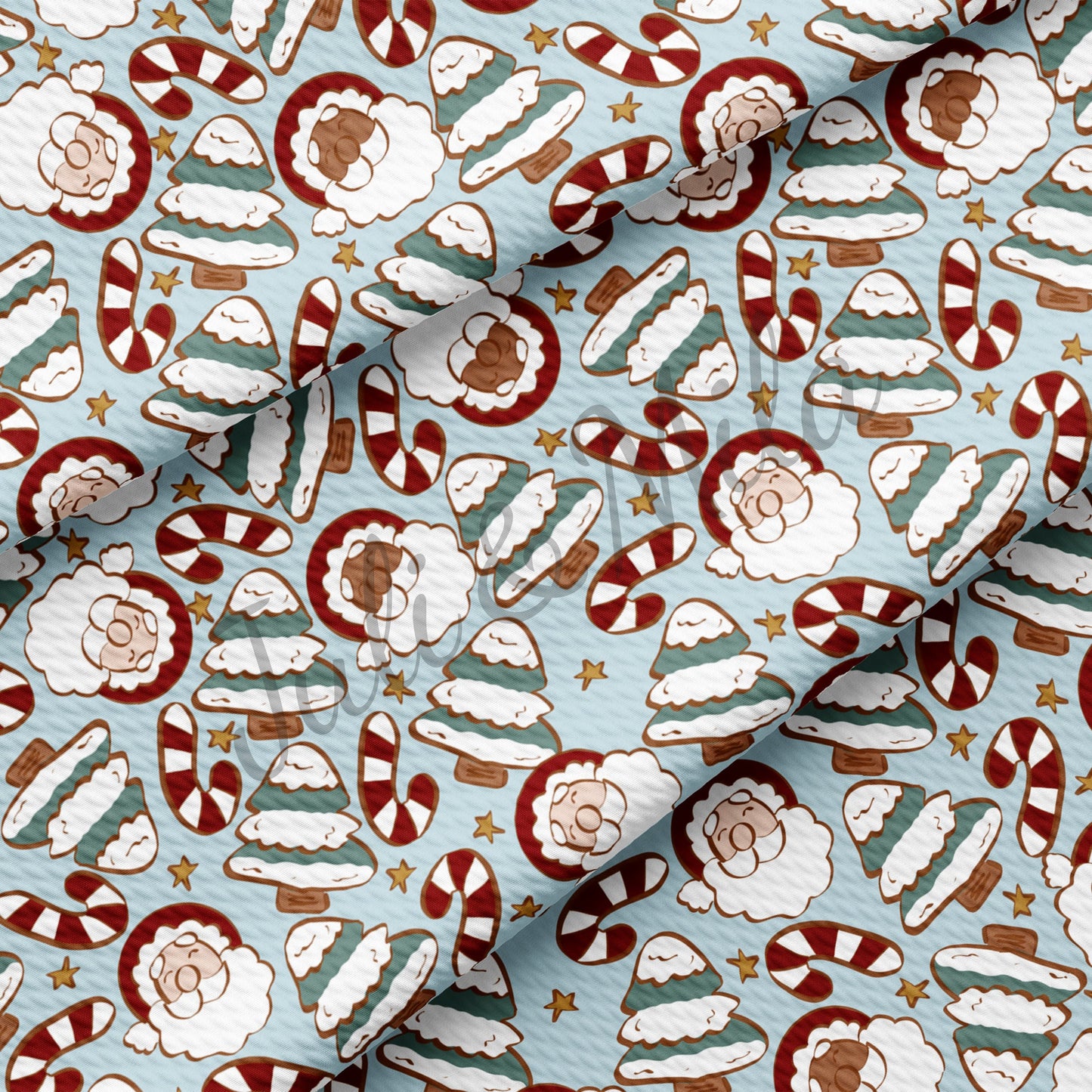 Christmas Bullet Fabric AC63