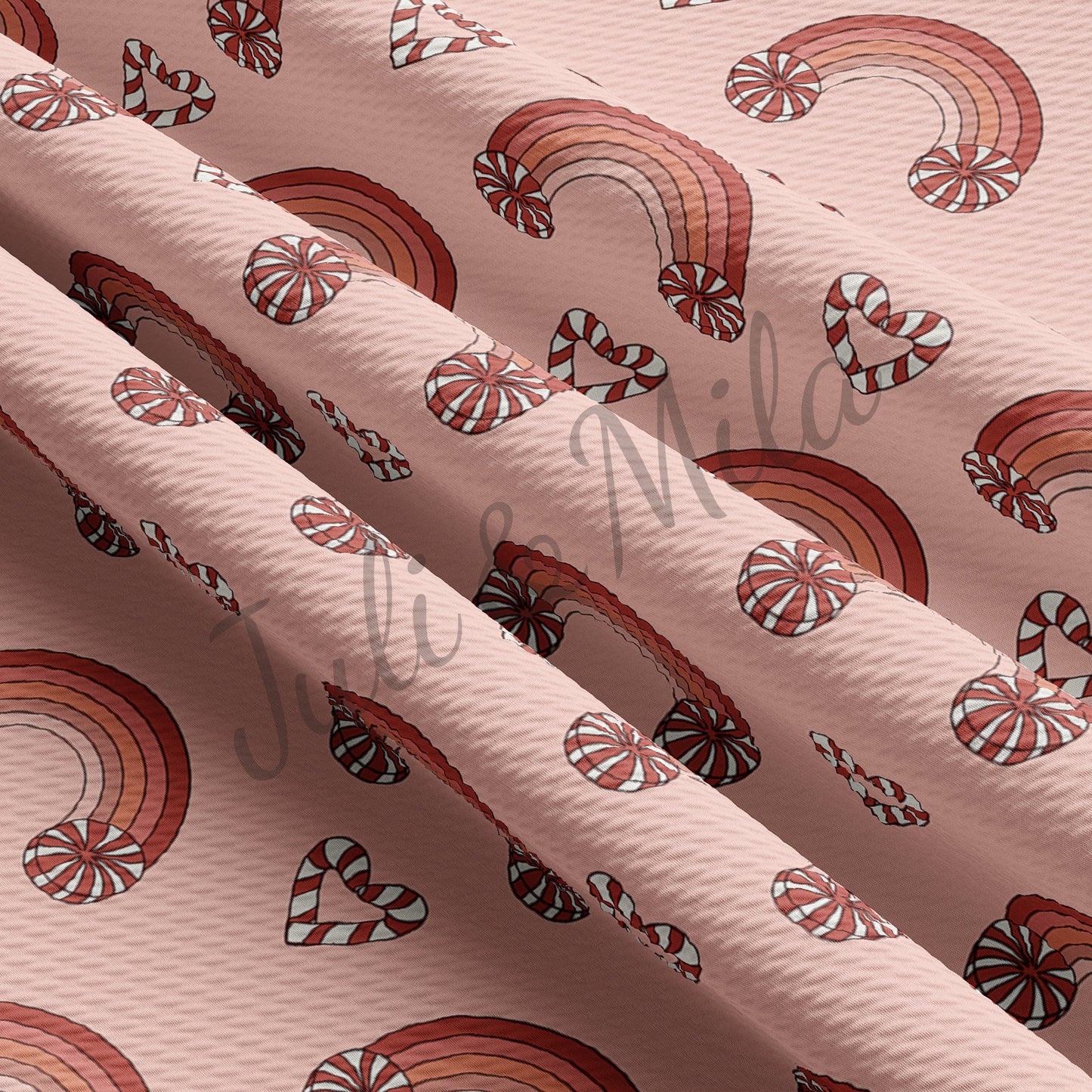 Christmas Bullet Fabric AC40