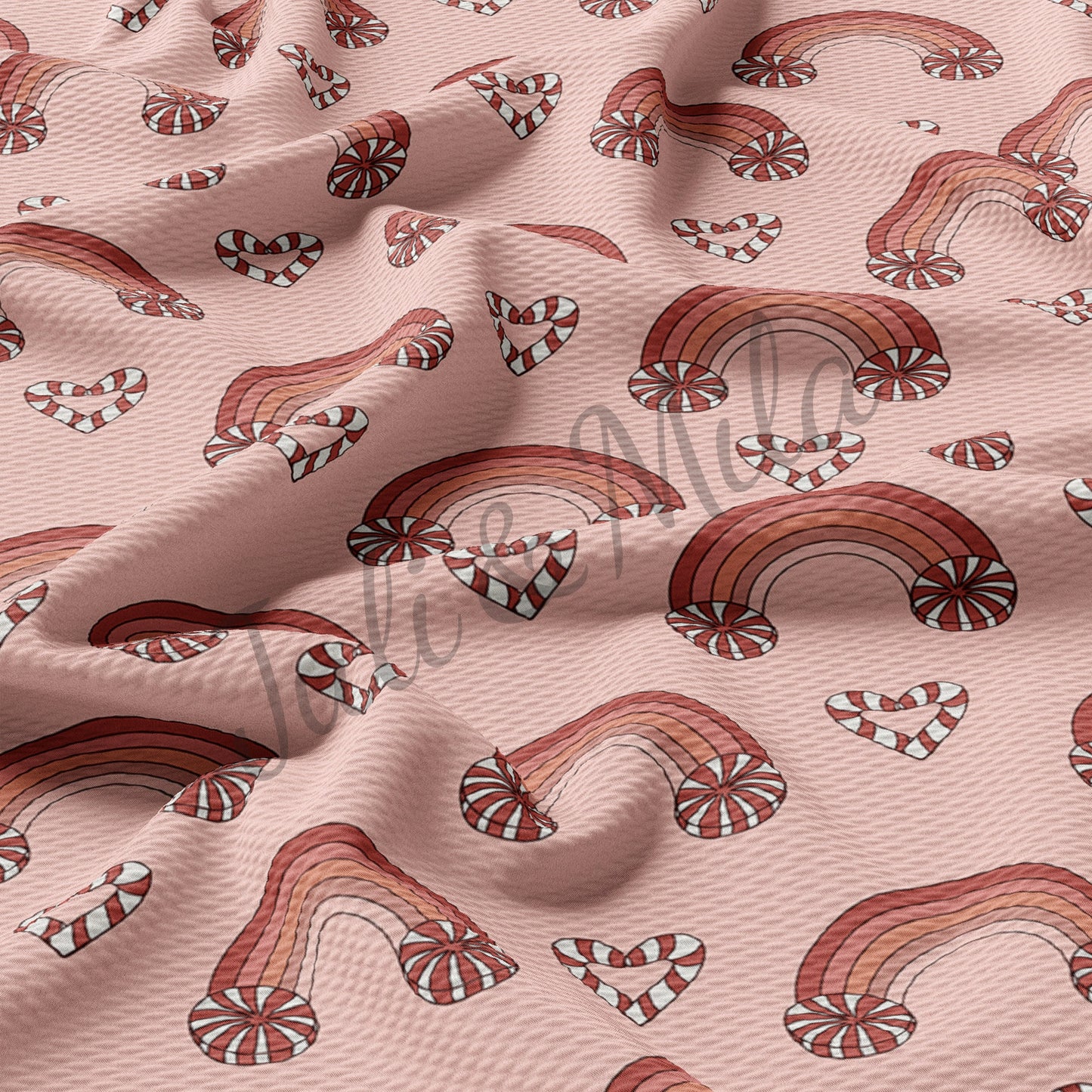 Christmas Bullet Fabric AC40