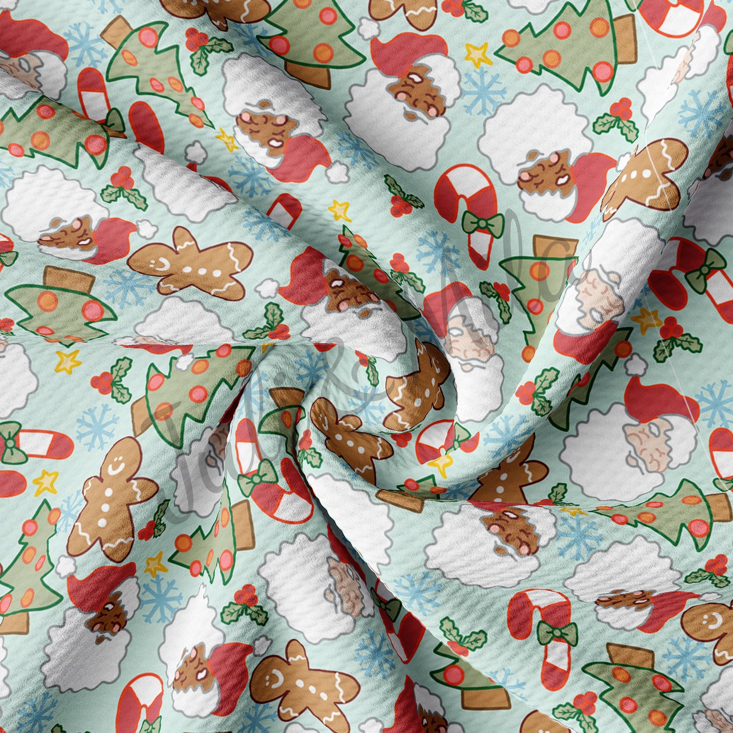 Bright Christmas Bullet Fabric AC3