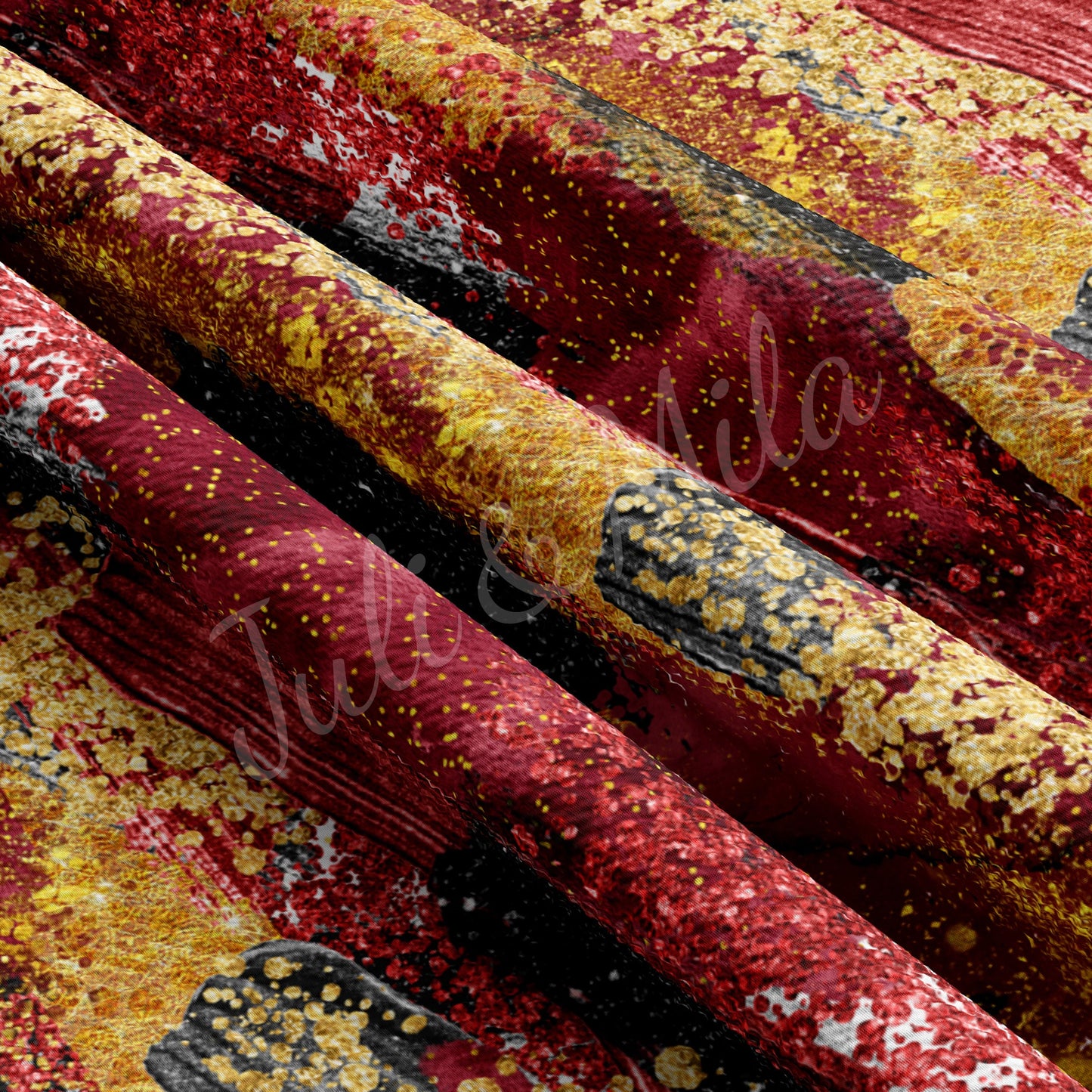 Bullet Textured Fabric Paintsmear15