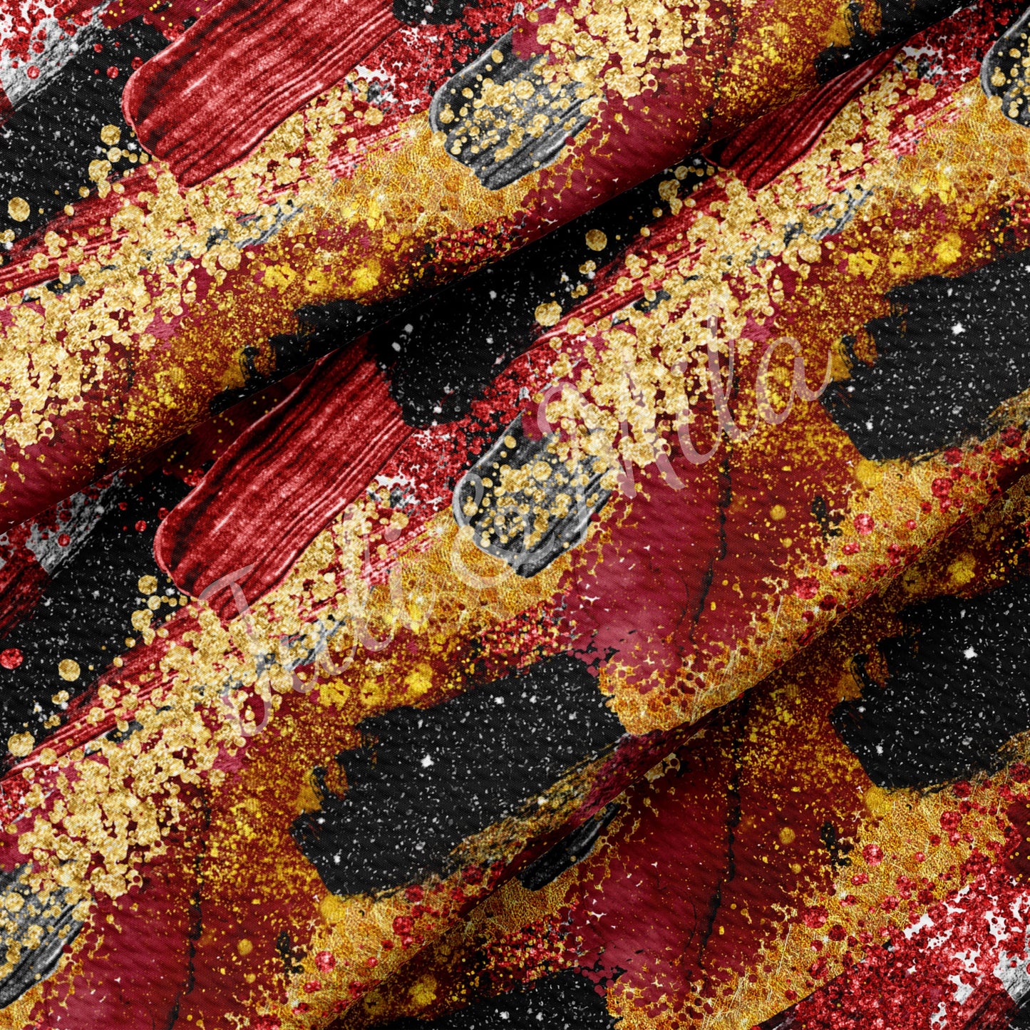 Bullet Textured Fabric Paintsmear15