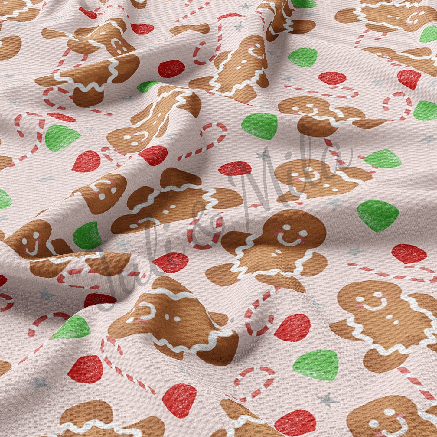 Christmas Bullet Fabric AA587