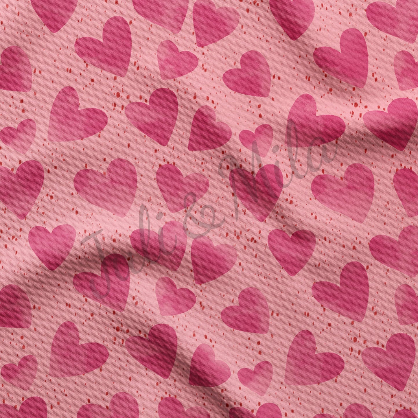 Valentines Day Bullet Fabric VD26