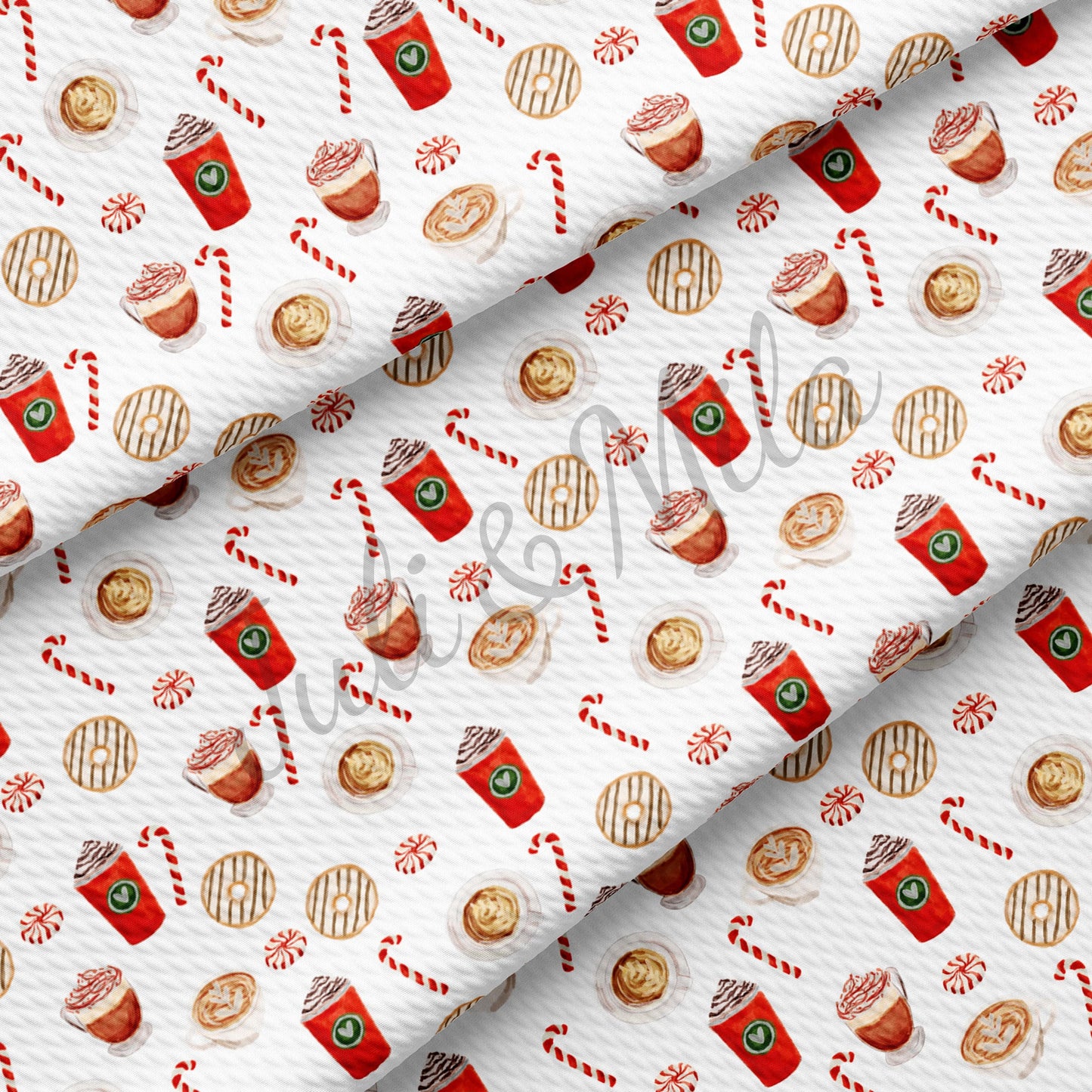 Christmas Bullet Fabric AC93