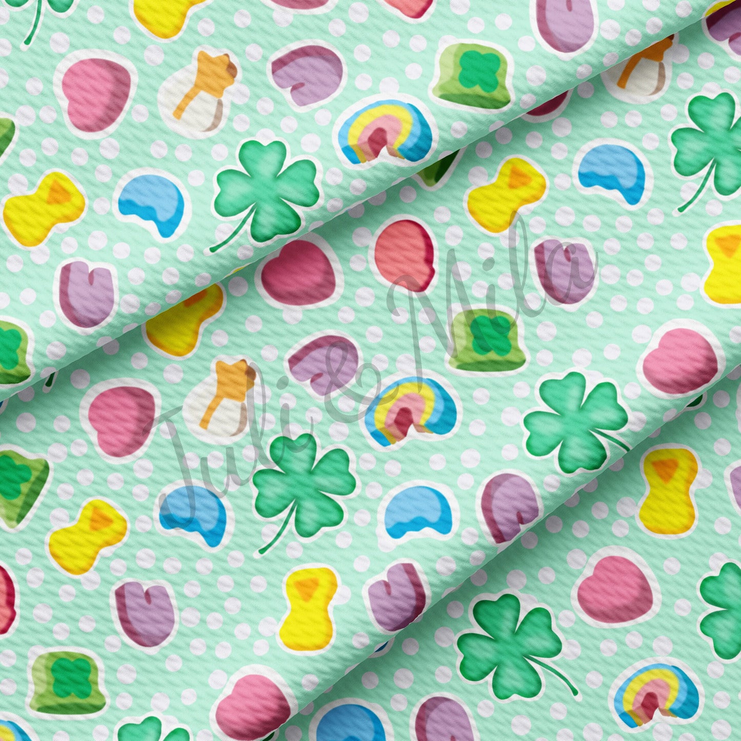 st Patrick’s day Bullet Textured Fabric Patrick15