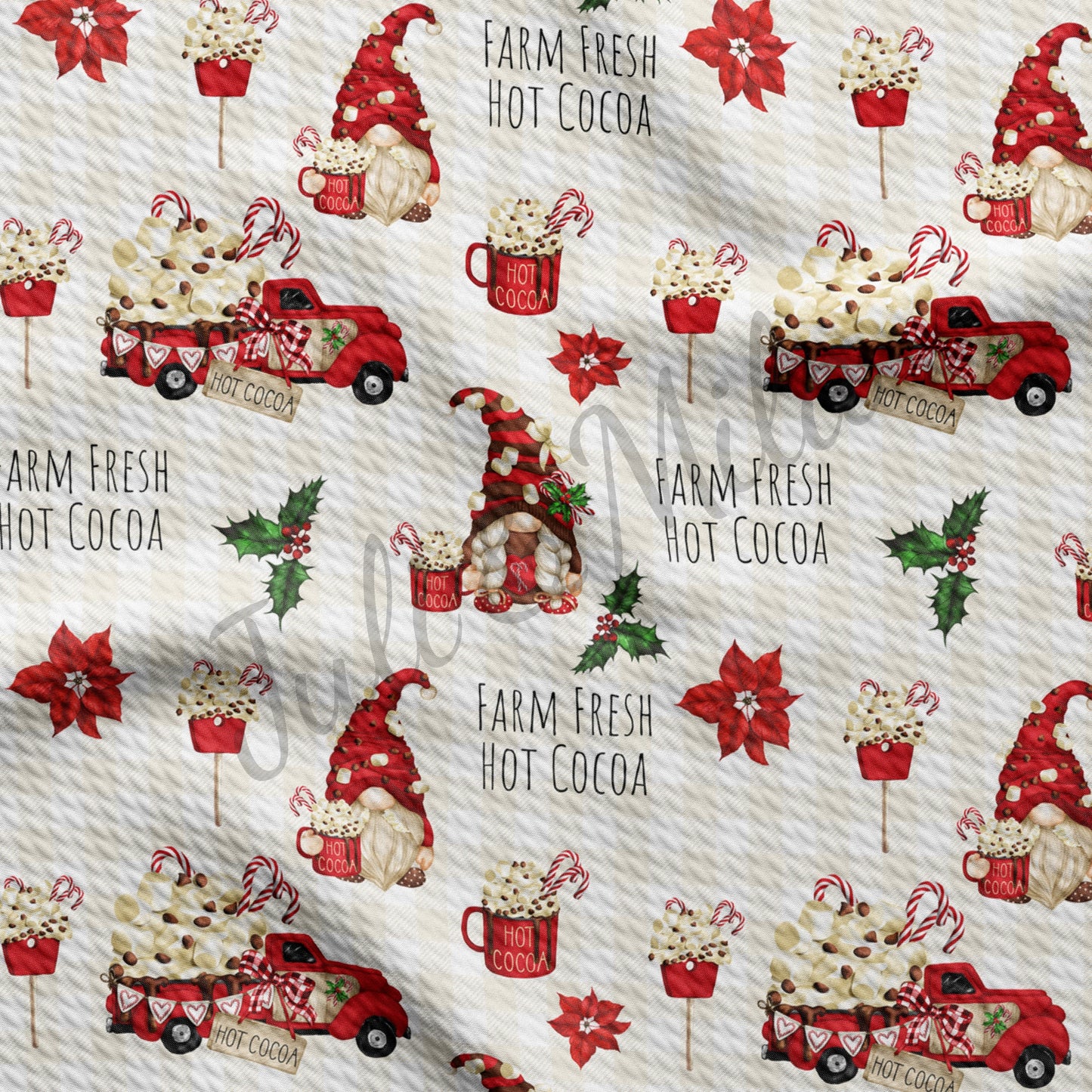 Christmas Bullet Fabric AC88