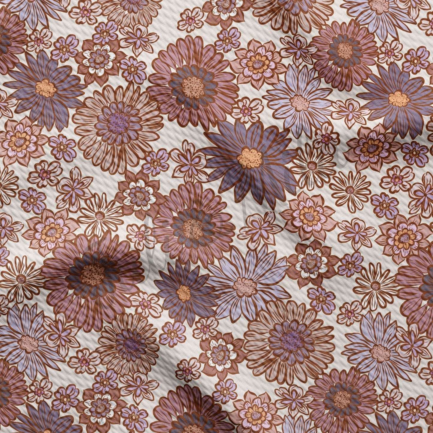 Bullet Textured Fabric Floral100