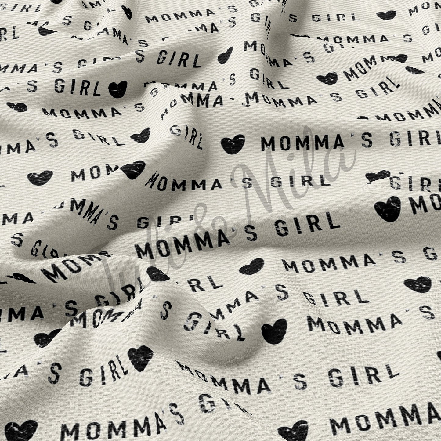 Mommas Girl Bullet Fabric AA545