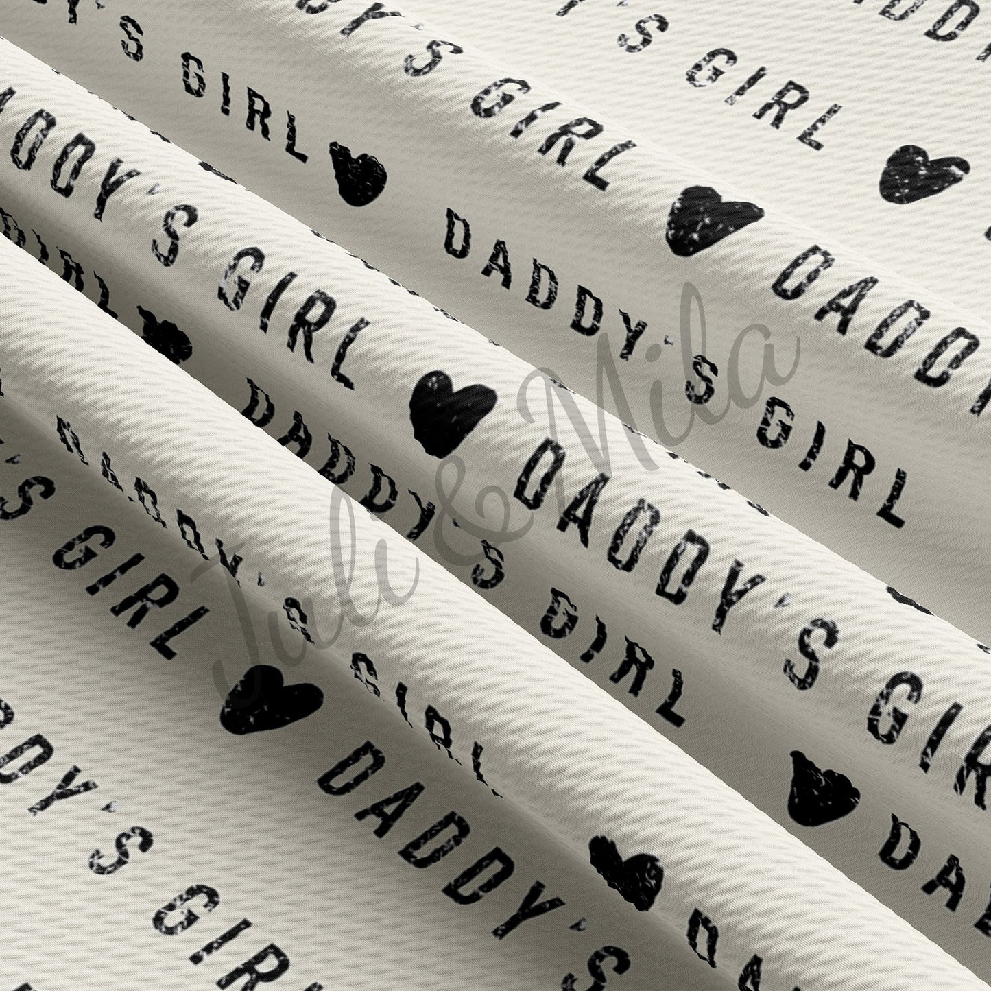 Daddy's Girl Fabric AA546