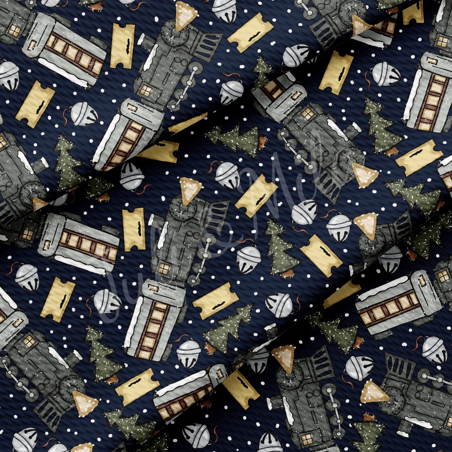 Christmas Bullet Fabric AC59