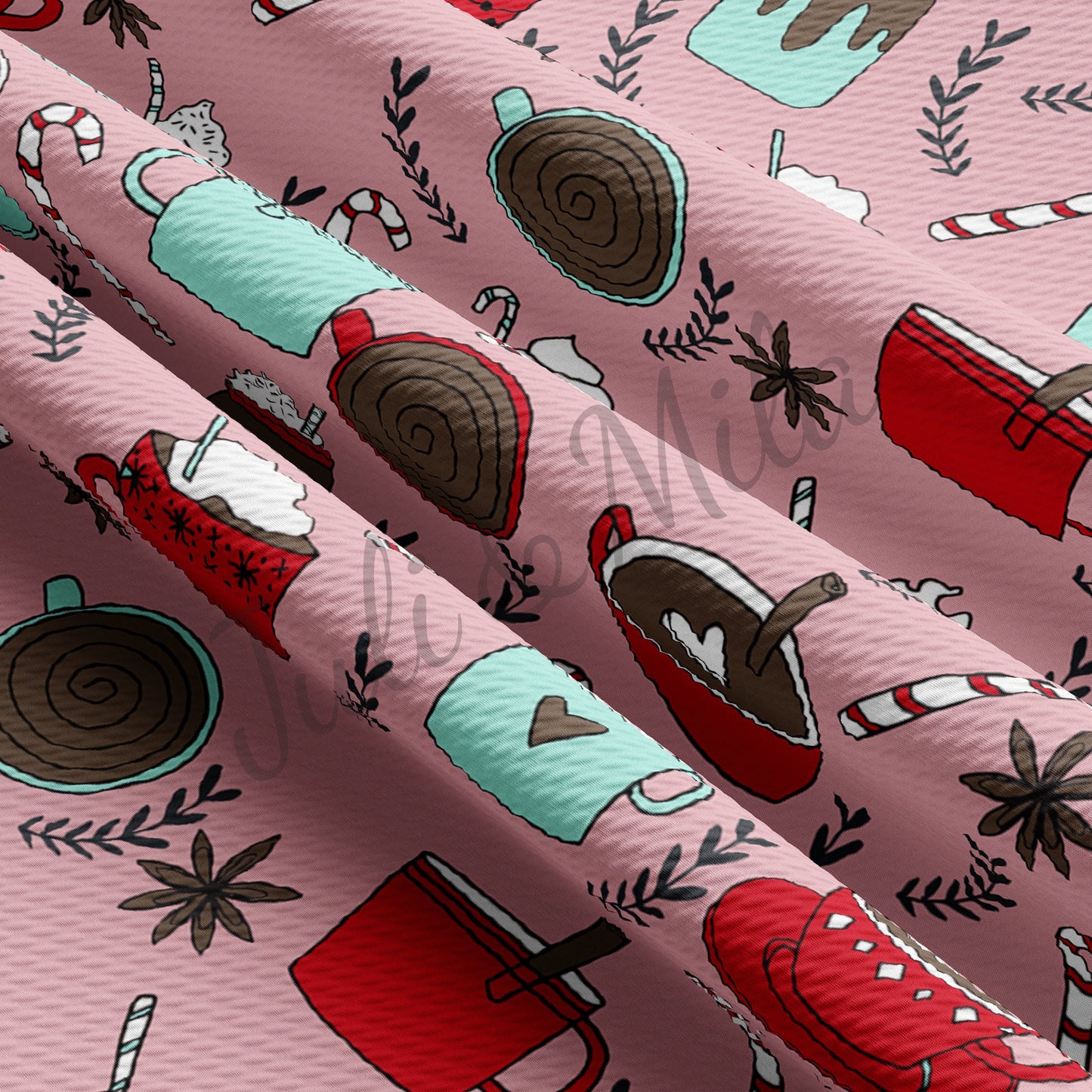 Christmas Bullet Fabric AC74