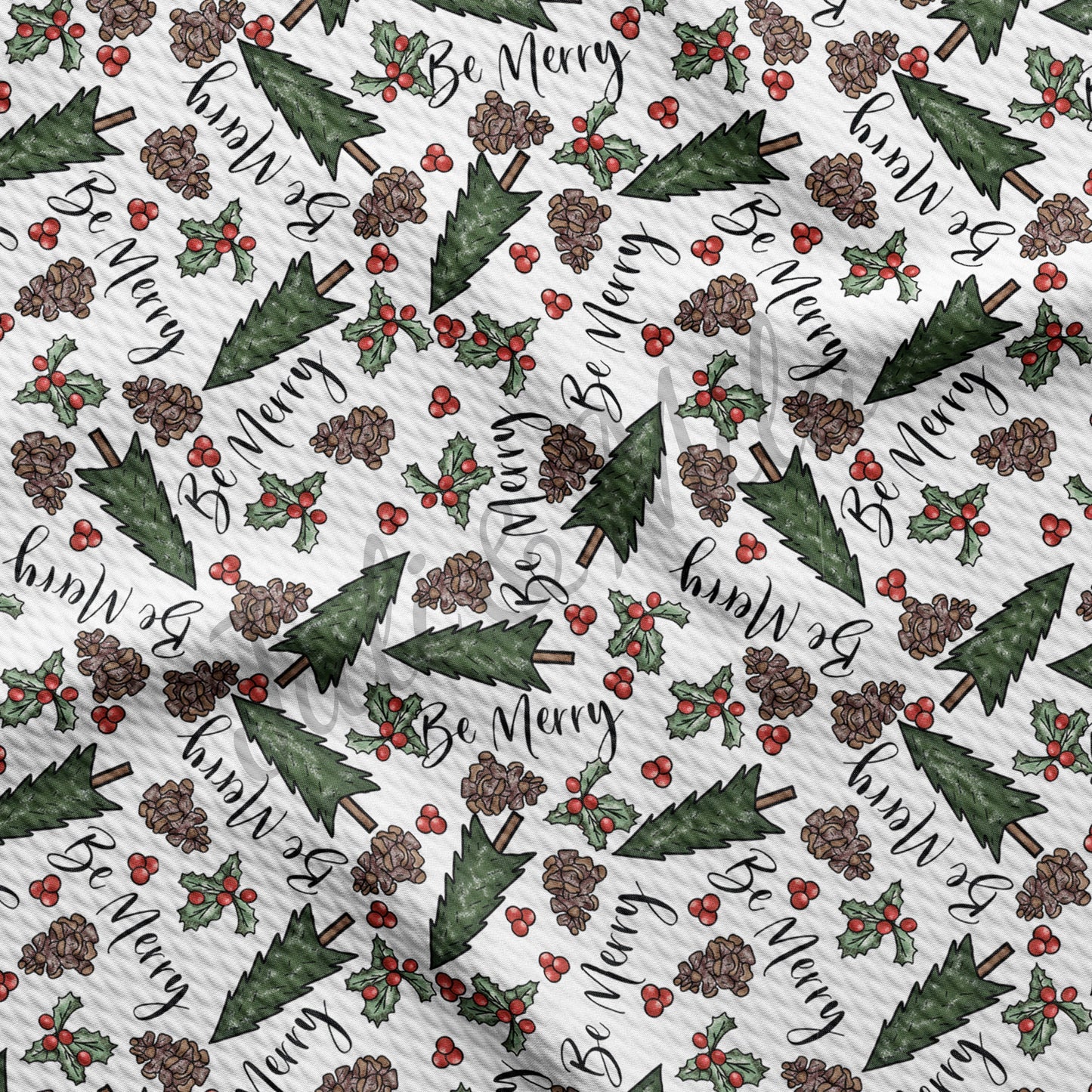 Christmas Bullet Fabric AA684