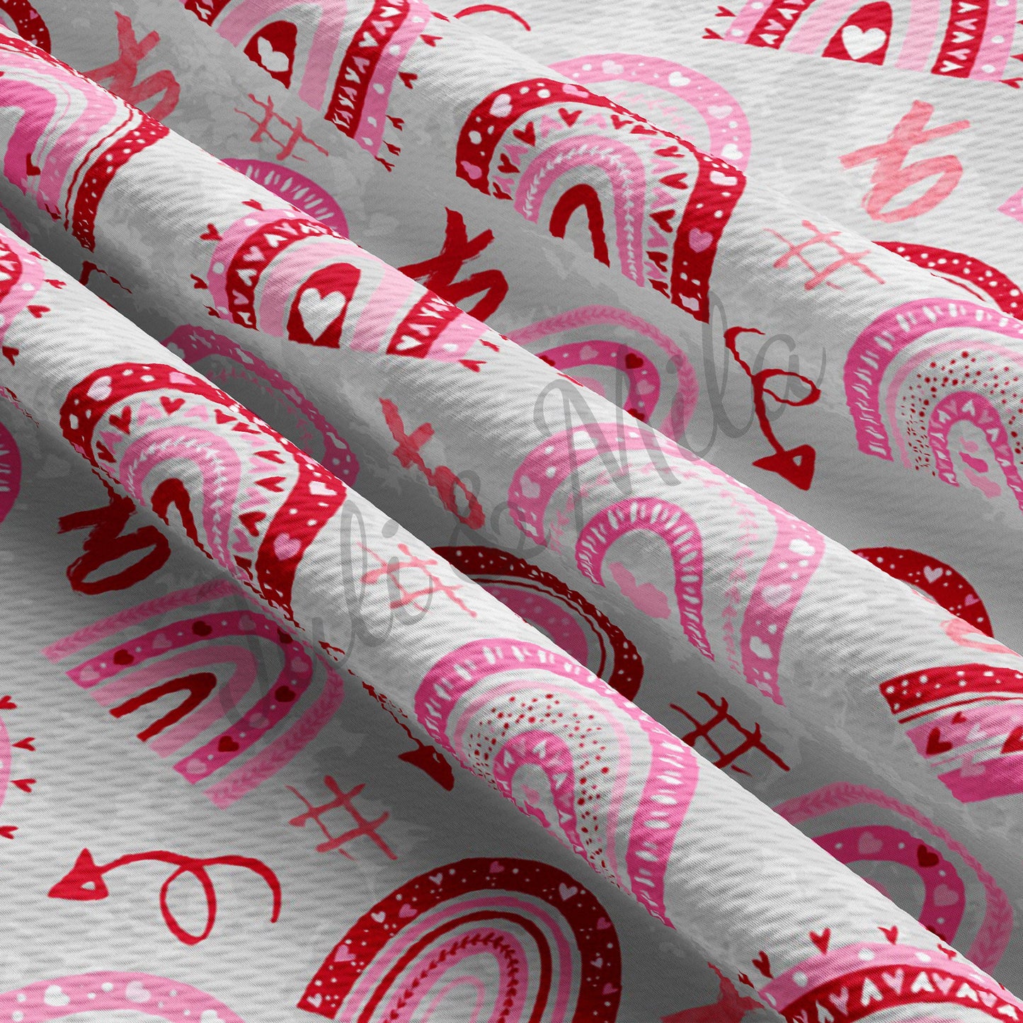 Printed Liverpool Bullet Textured Fabric by the yard 4Way Stretch Solid Strip Thick Knit Jersey Liverpool Fabric VD32