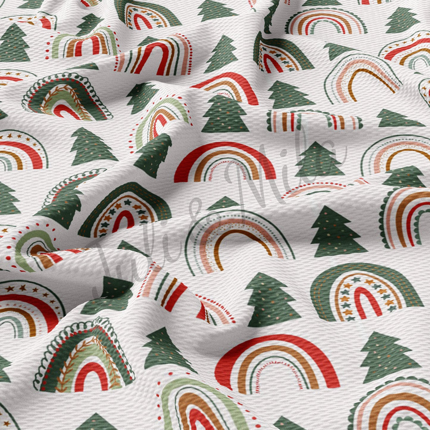 Christmas Bullet Fabric AC203