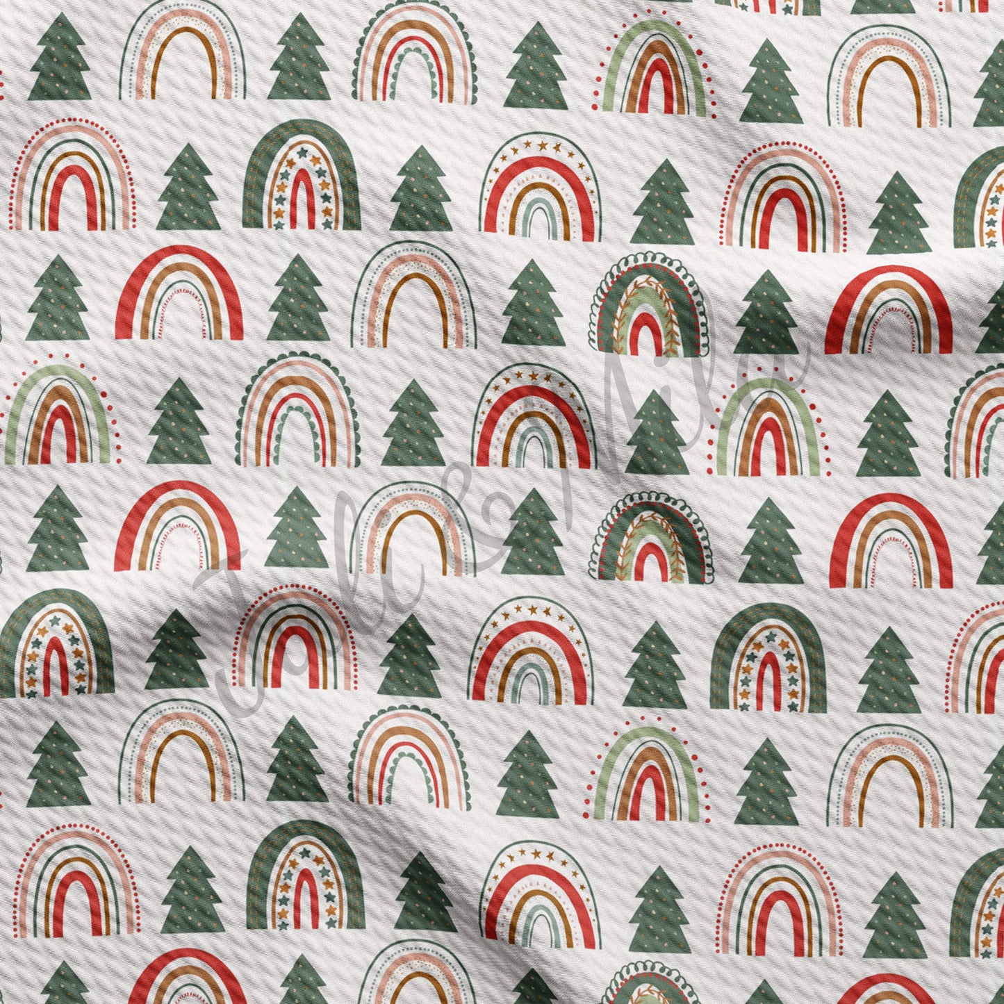 Christmas Bullet Fabric AC203
